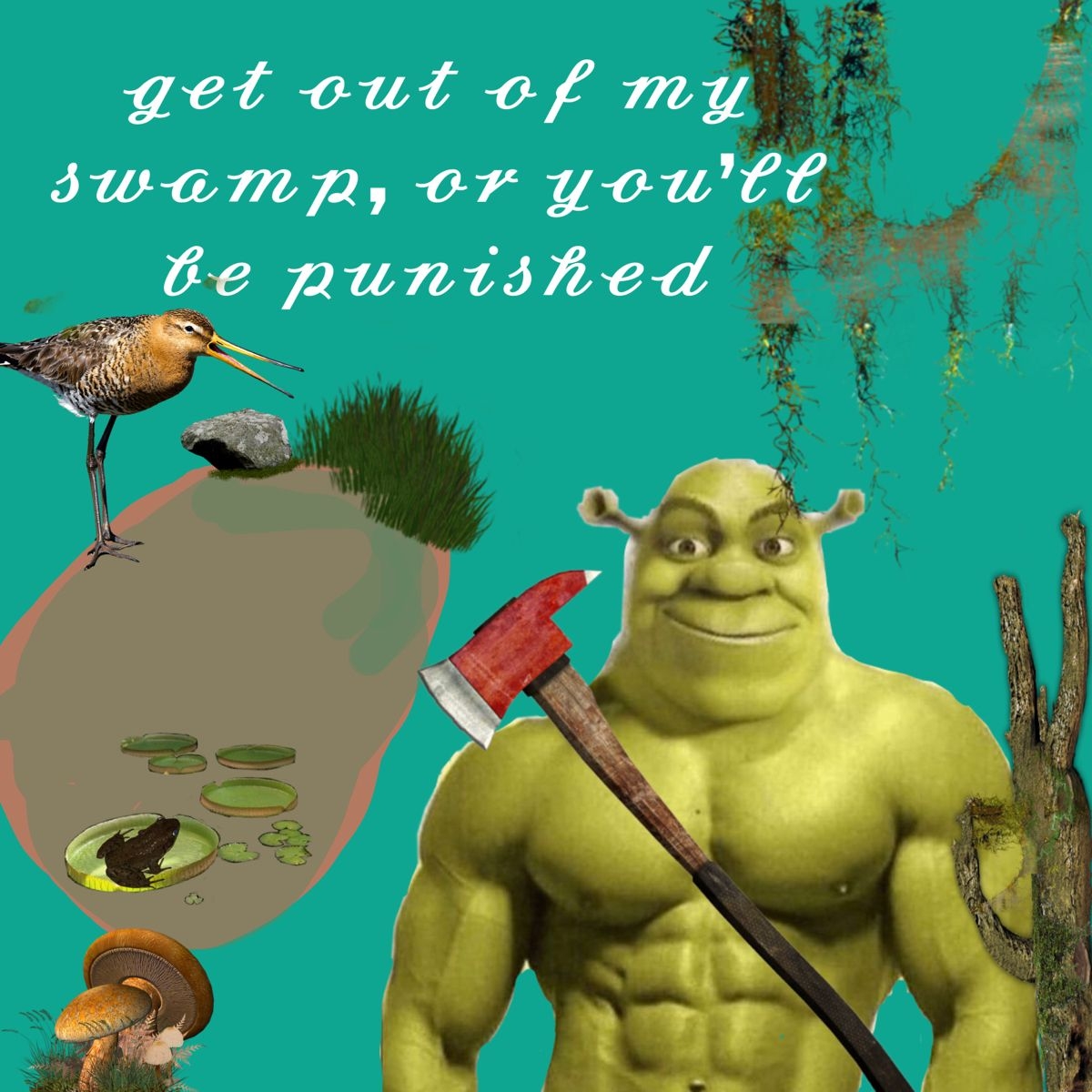 1200x1200 baddie shrek. Stupid memes, Funny reaction picture, Stupid funny memes, Phone