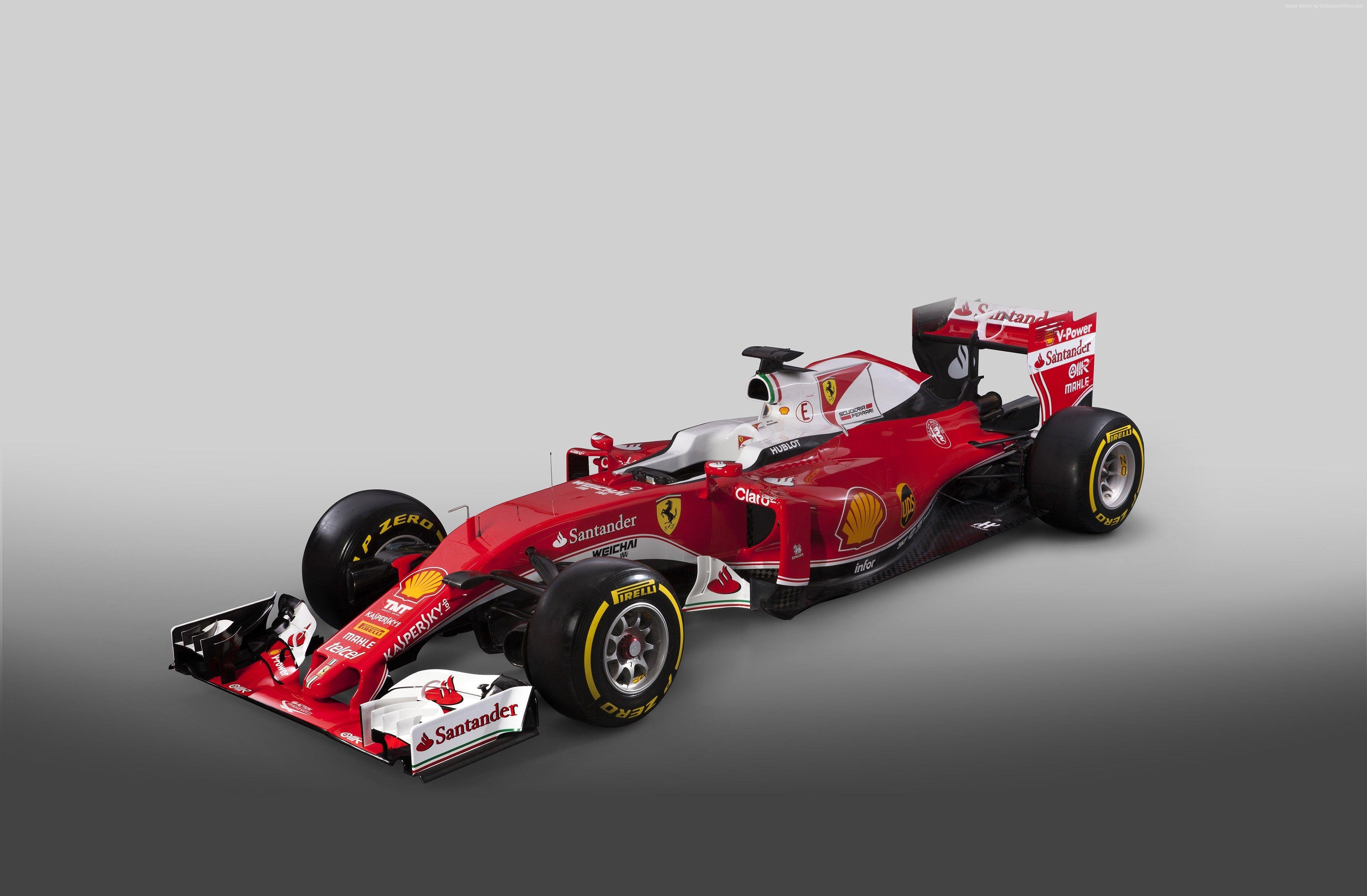 4000x2630 Wallpaper Ferrari SF16 H, Formula F Red, Cars & Bikes, Desktop