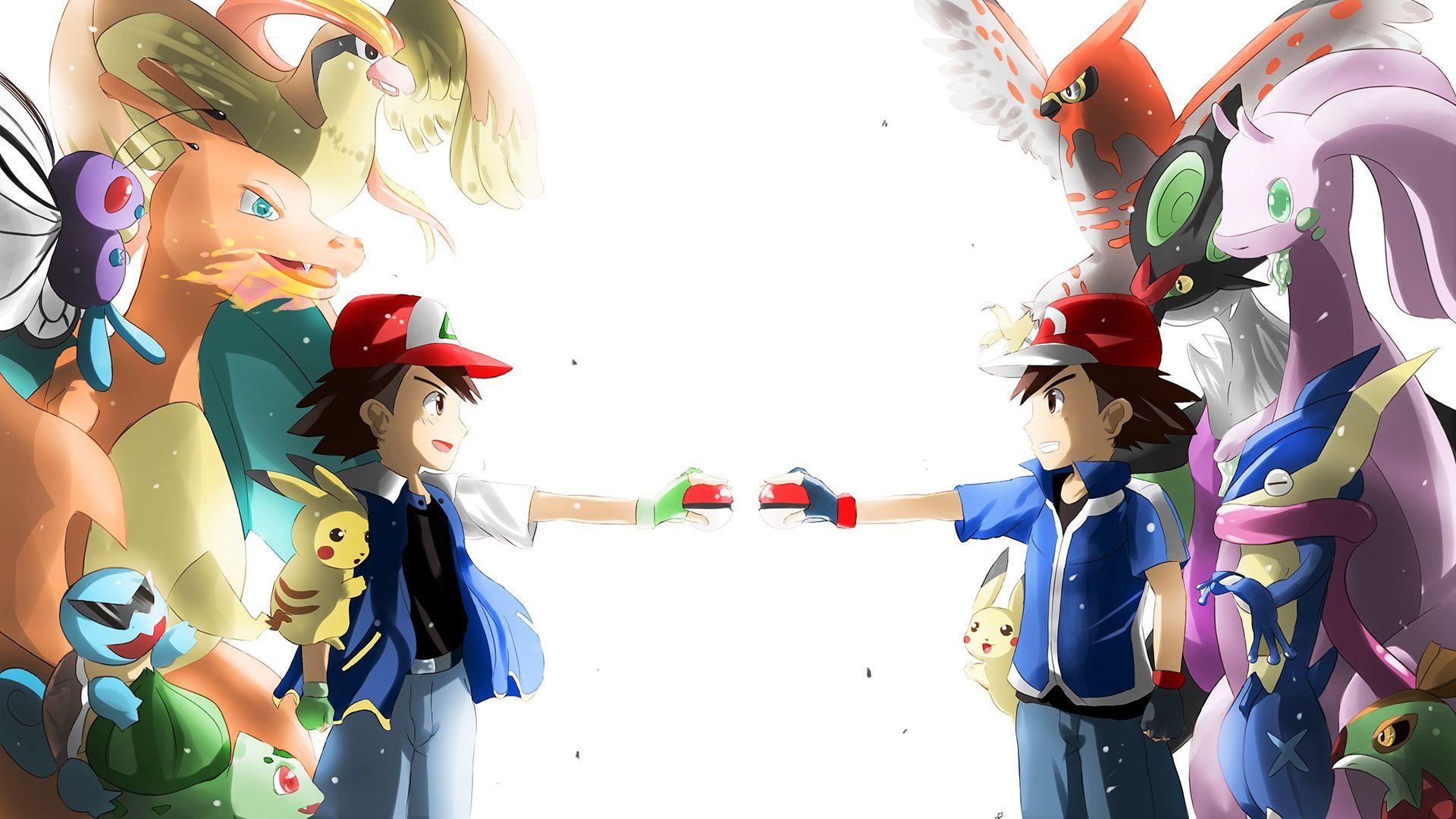 1920x1080 Original Ash vs. Kalos Ash. Pokémon, Desktop