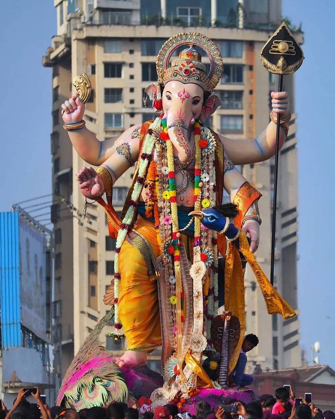 1080x1350 Instagram post by Mumbai Ganesha® • Dec 2018 at 11:03am UTC. Ganesh chaturthi photo, Ganesha, Ganesh ji image, Phone