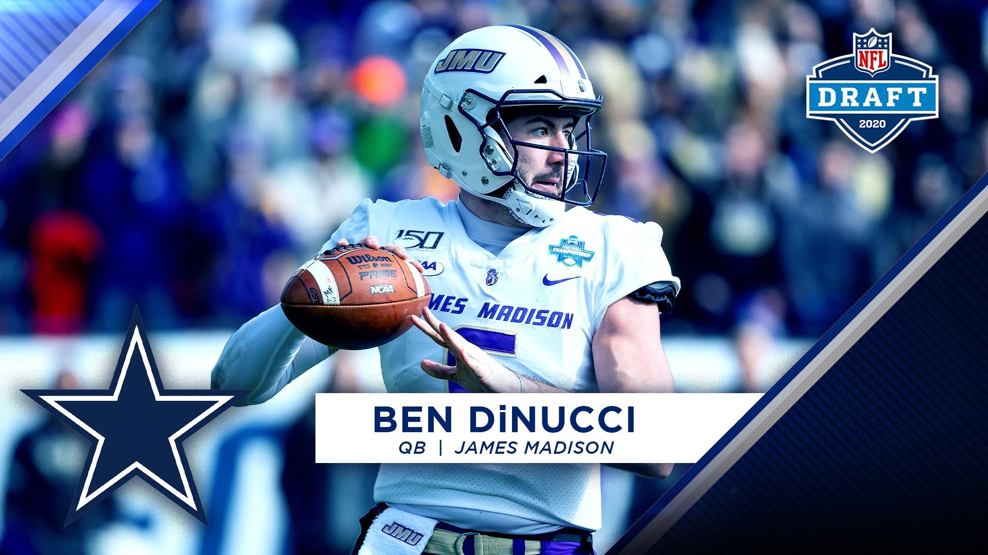 1920x1080 Former Pitt, James Madison QB Ben DiNucci selected by Dallas in seventh round. KRQE News 13, Desktop