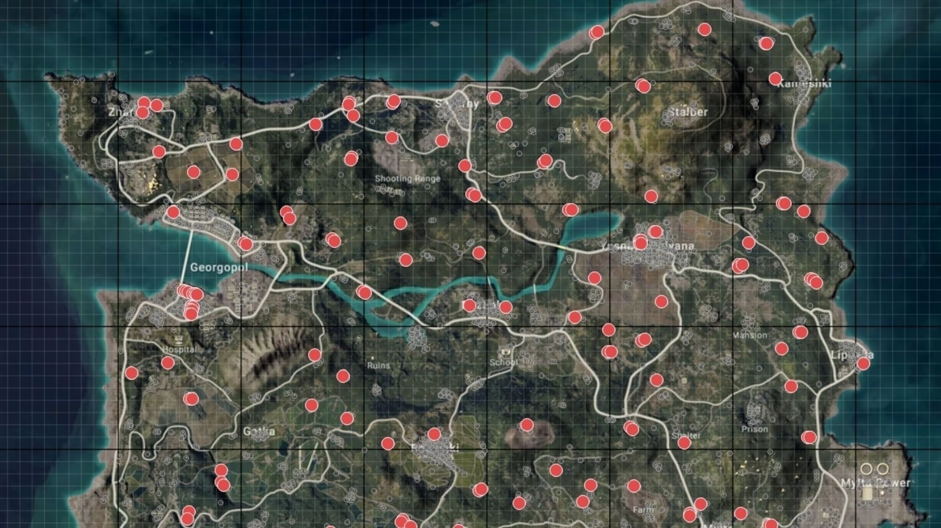 1920x1080 Pubg Erangel Map, Desktop