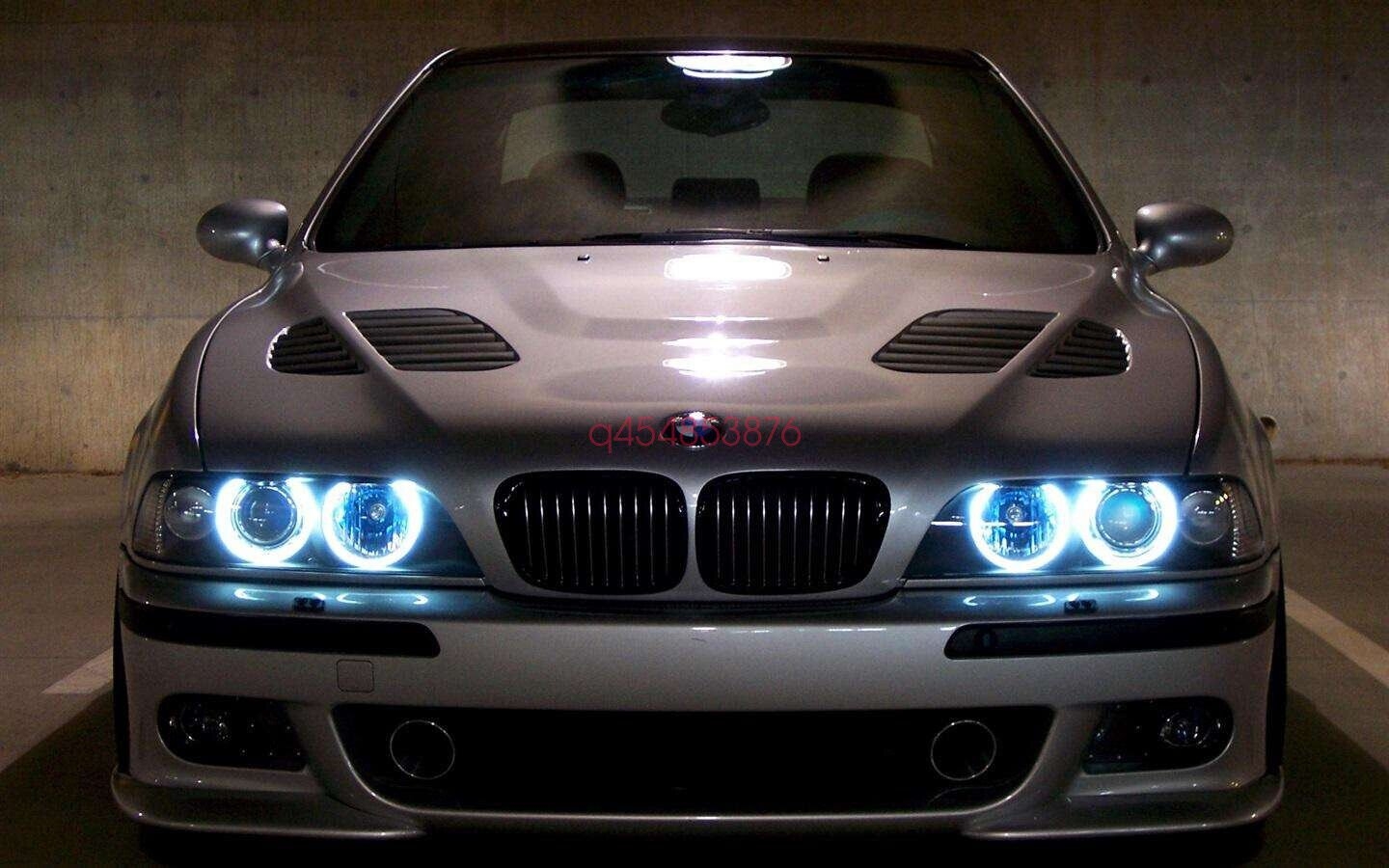 1440x900 4X RGB Multi Color BMW E39 E46 3 5 Series Headlight Angel Eyes Halo Rings Kit, Desktop