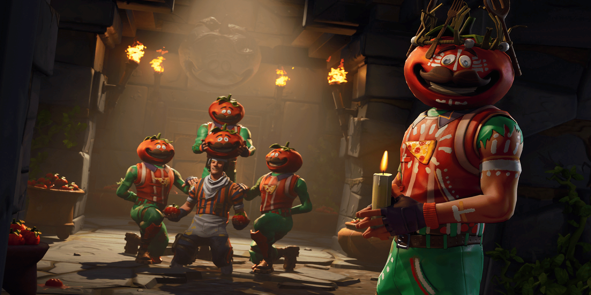 2050x1030 Fortnite TomatoHead, Desktop