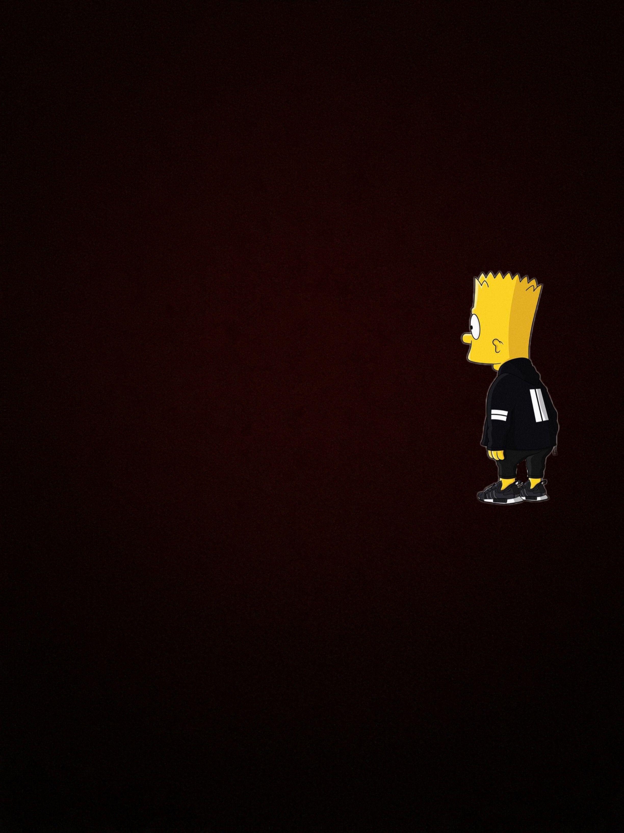 2450x3270 BART BLACK WALLPAPER IPHONE. Kartun, Seni gelap, Seni, Phone