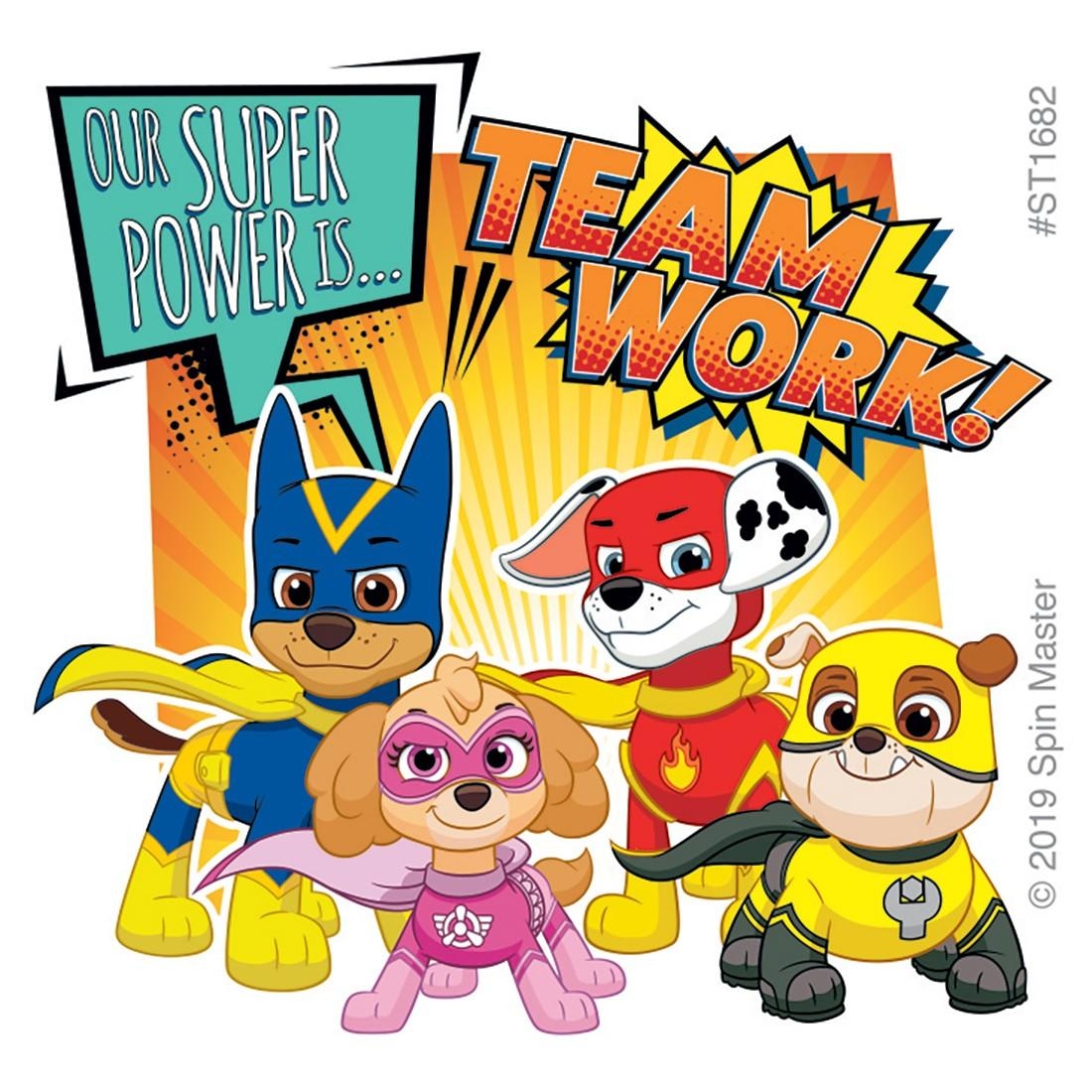 1100x1100 PAW Patrol Mighty Pups Stickers, Phone