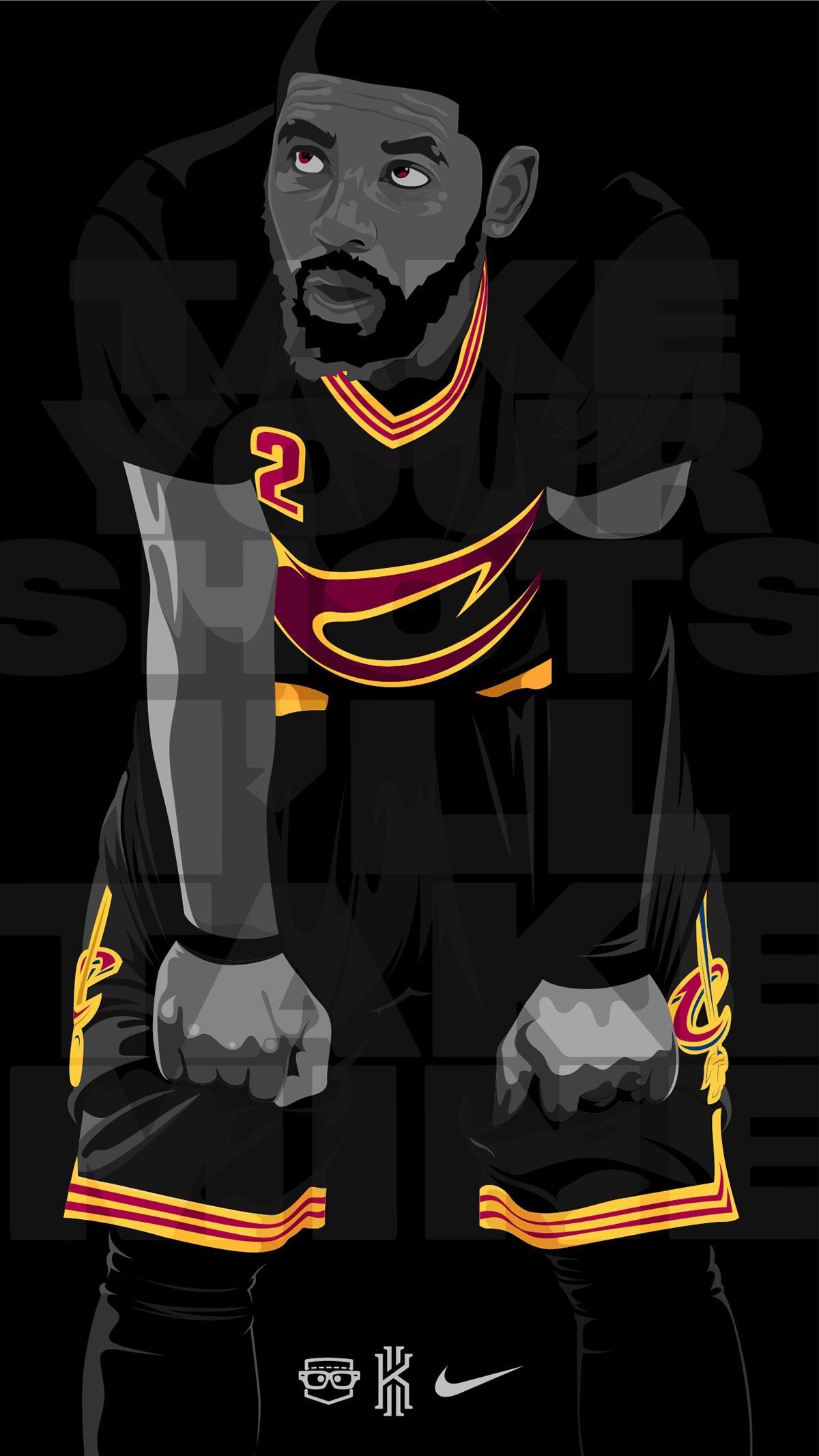 1200x2140 Free download Kyrie Irving Mobile Wallpaper, Phone