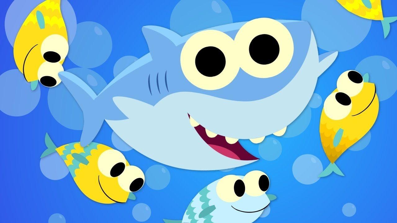 1280x720 Clipart mother shark with babies collection, Desktop