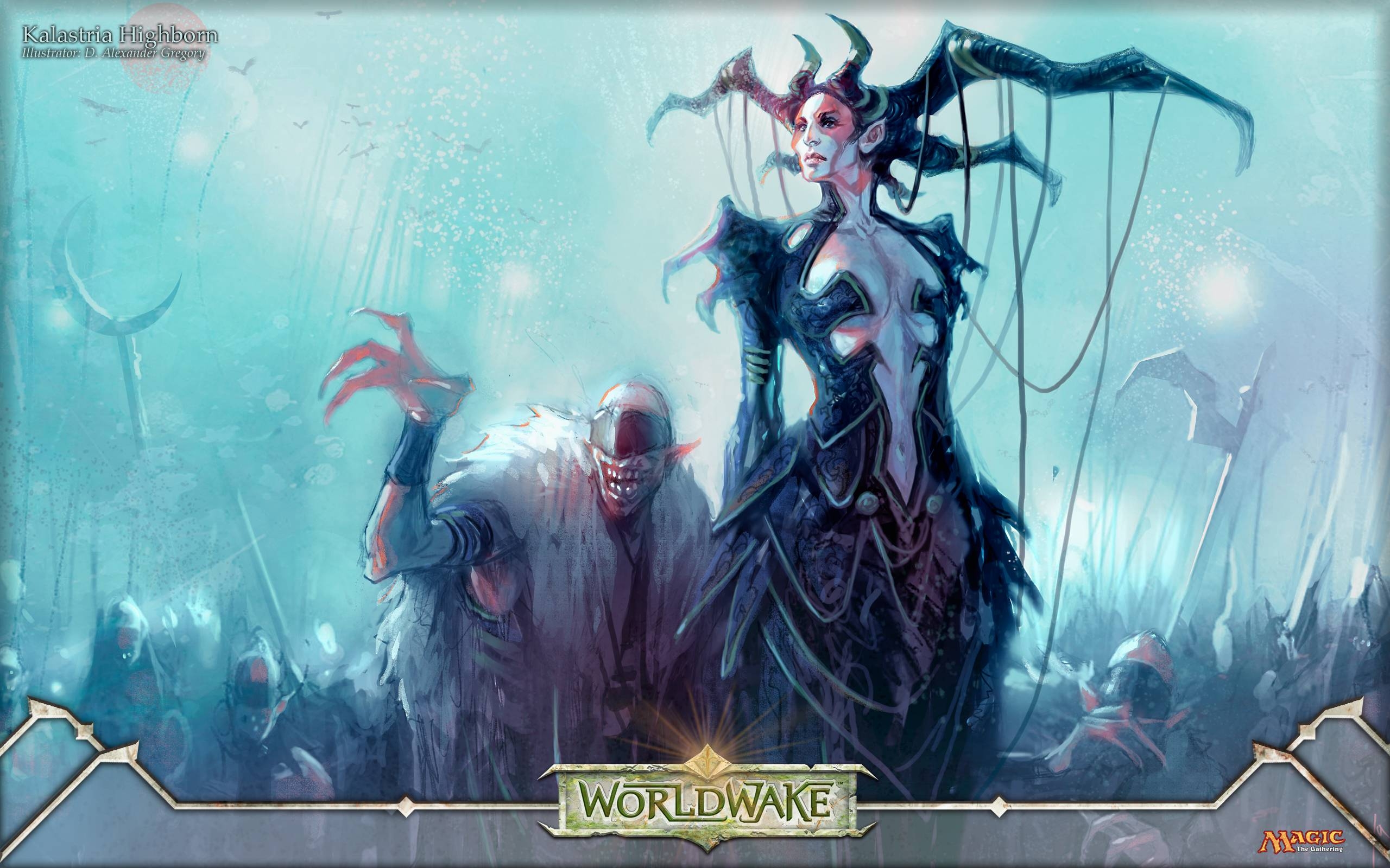 2560x1600 Wallpaper of the Week: Kalastria Highborn, Daily MTG, Magic, Desktop