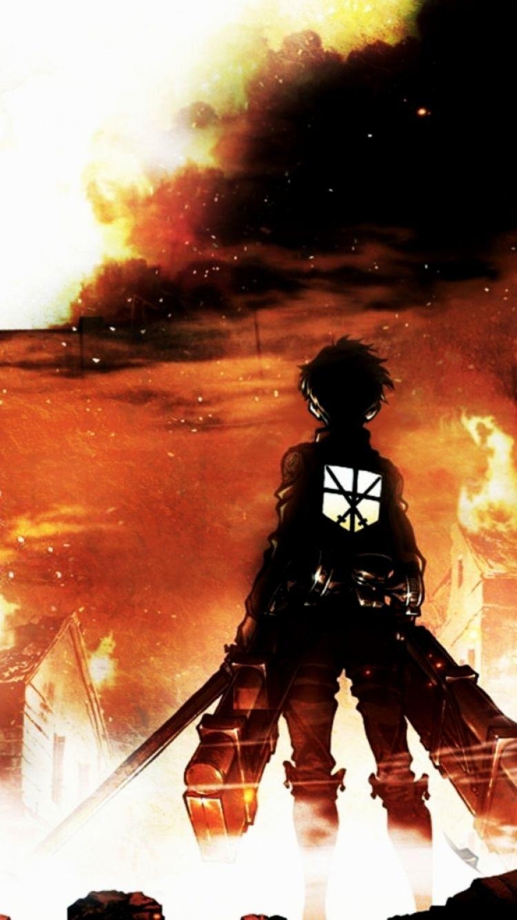 750x1340 Eren Jaeger Phone Wallpaper, Phone