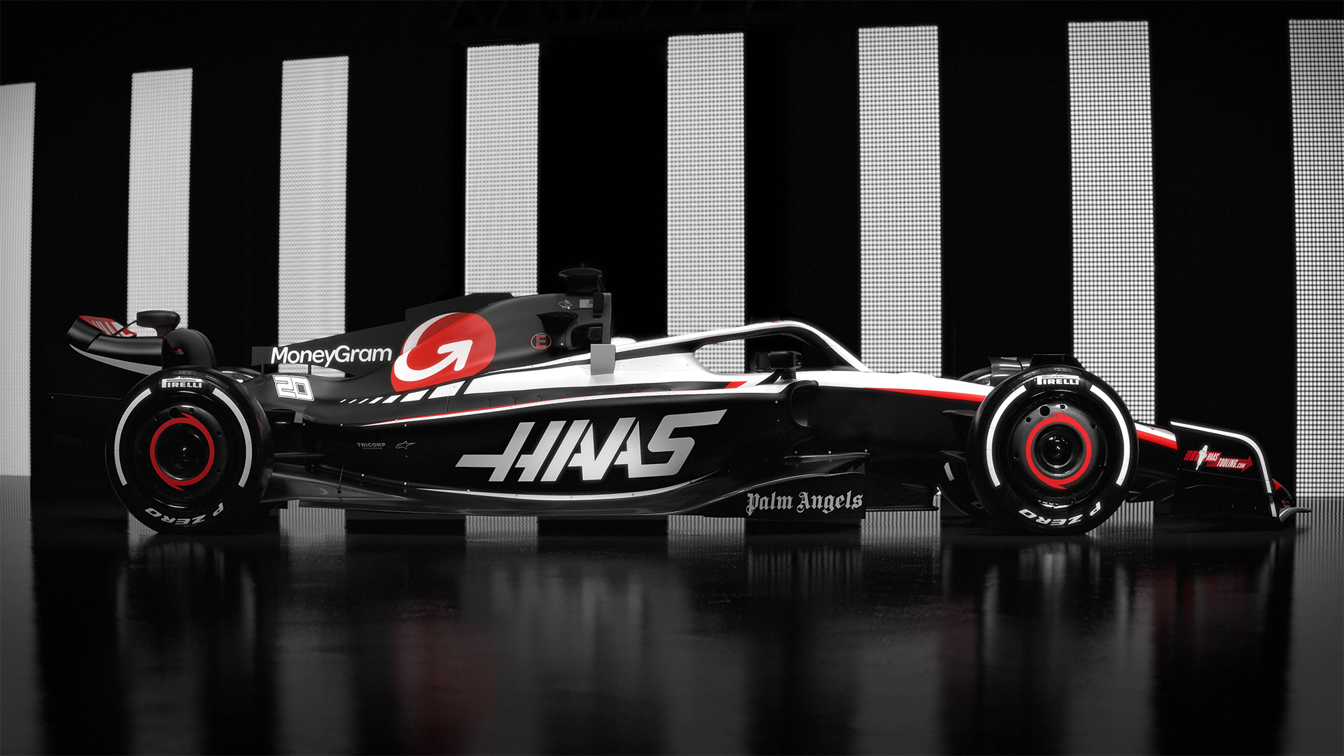 1920x1080 GALLERY: Take A Closer Look At The All New Haas Livery For The 2023 F1 Season. Formula 1®, Desktop