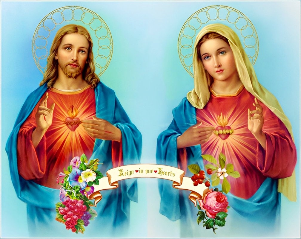 1010x800 Mary Jesus Picture, Desktop