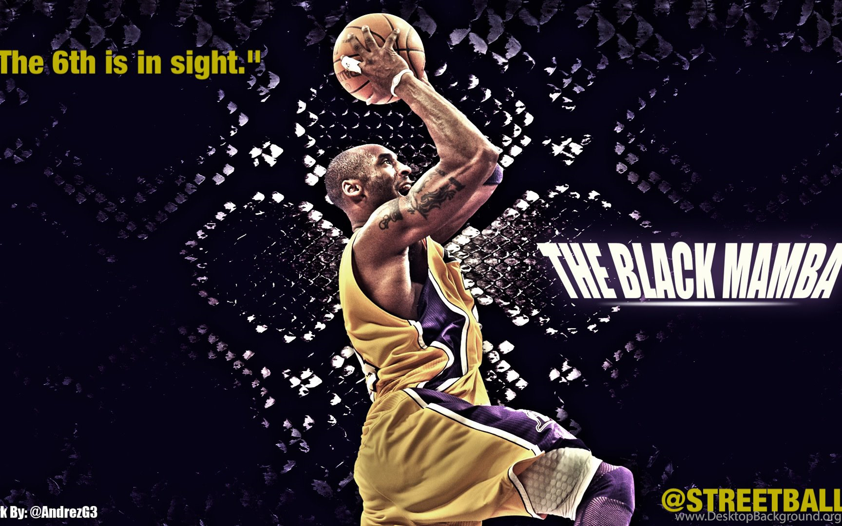 1680x1050 Wallpaper Lakers Kobe Bryant Black Mamba HD Playoffs Streetball. Desktop Background, Desktop