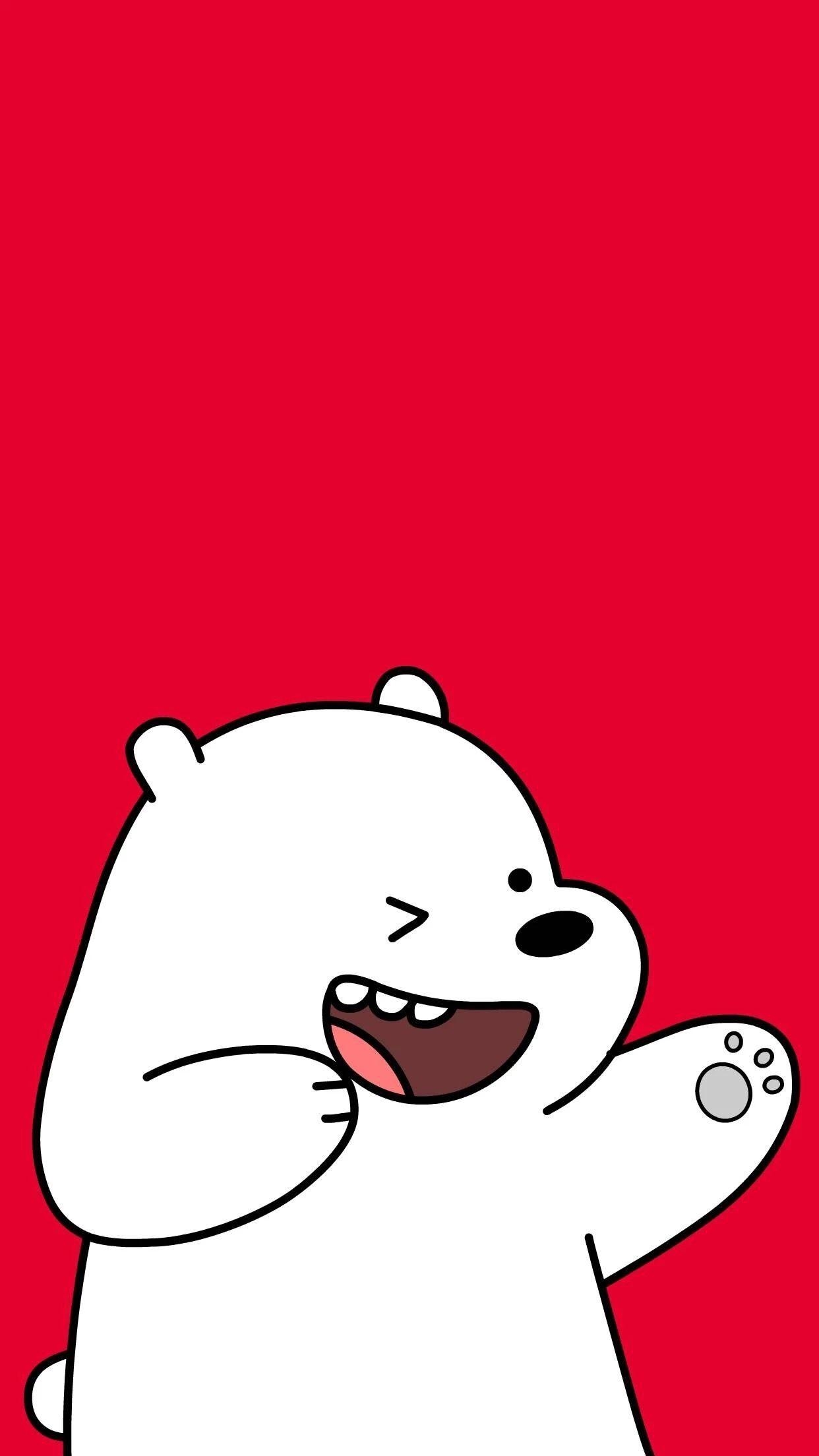 1250x2210 Ice Bear. Bare bears, We bare bears, We, Phone