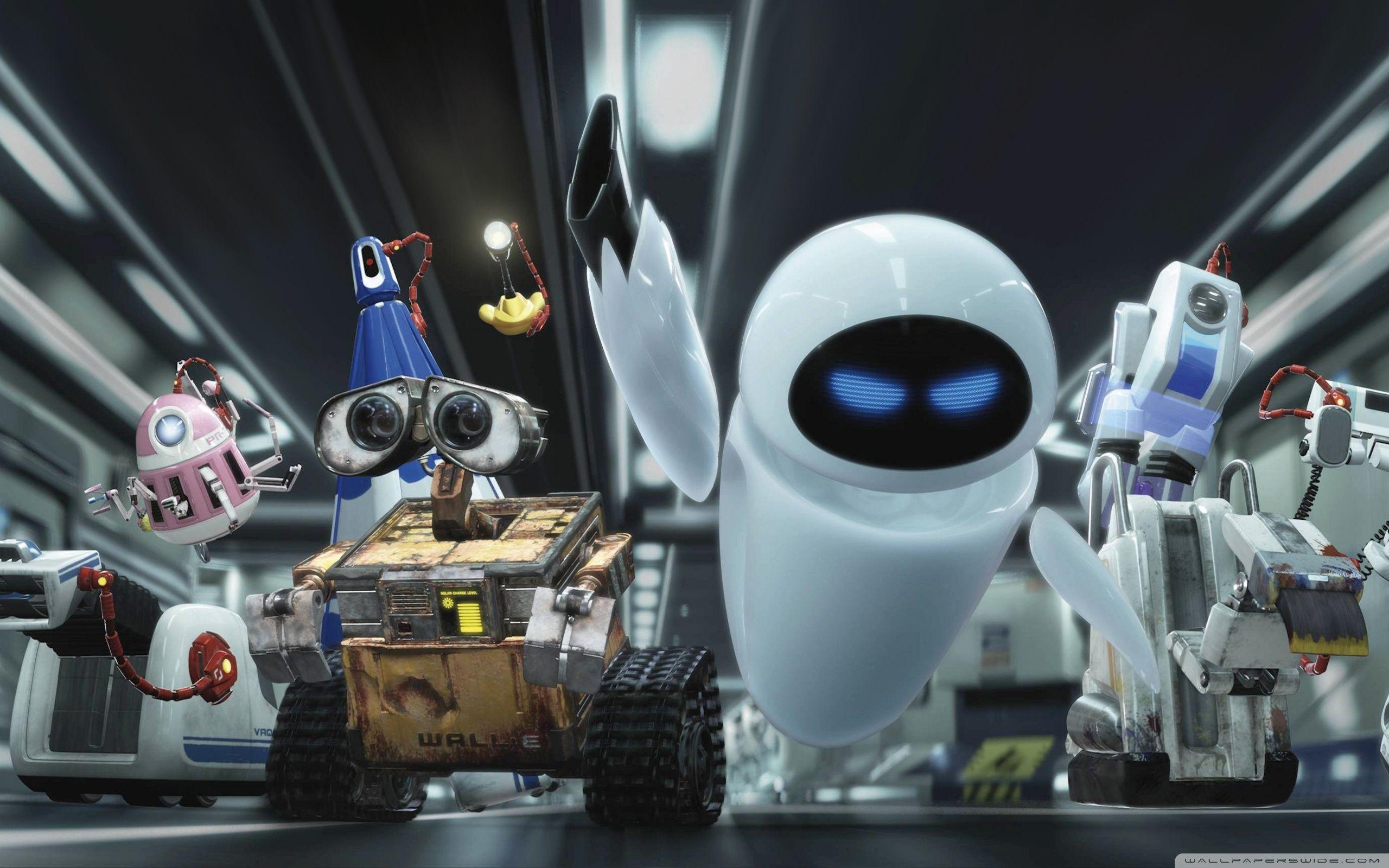 2560x1600 Wall E And Eve HD desktop wallpaper, High Definition, Desktop