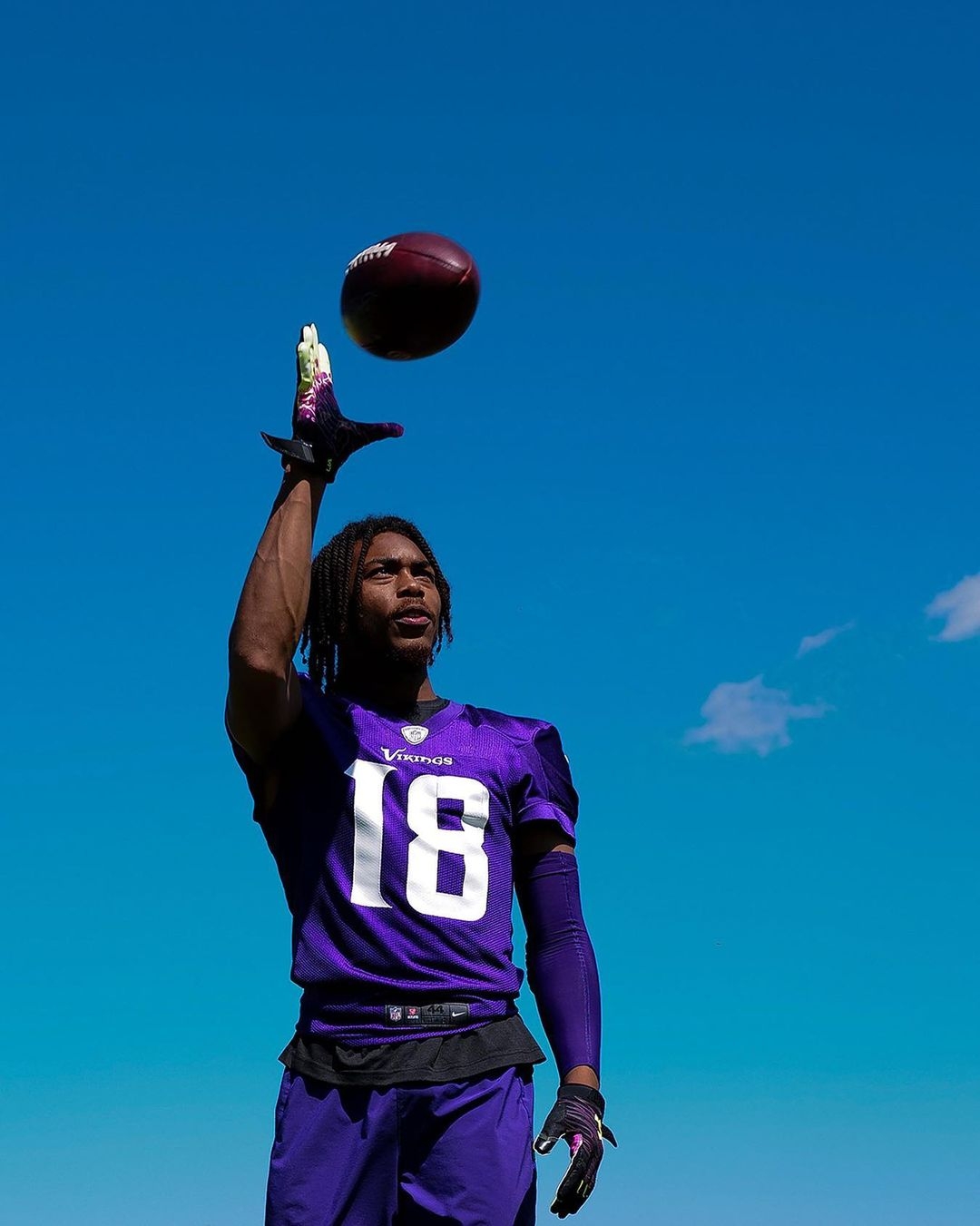 1080x1360 PFF Fantasy Football Jefferson and Adam Thielen are a top ____ duo, Phone