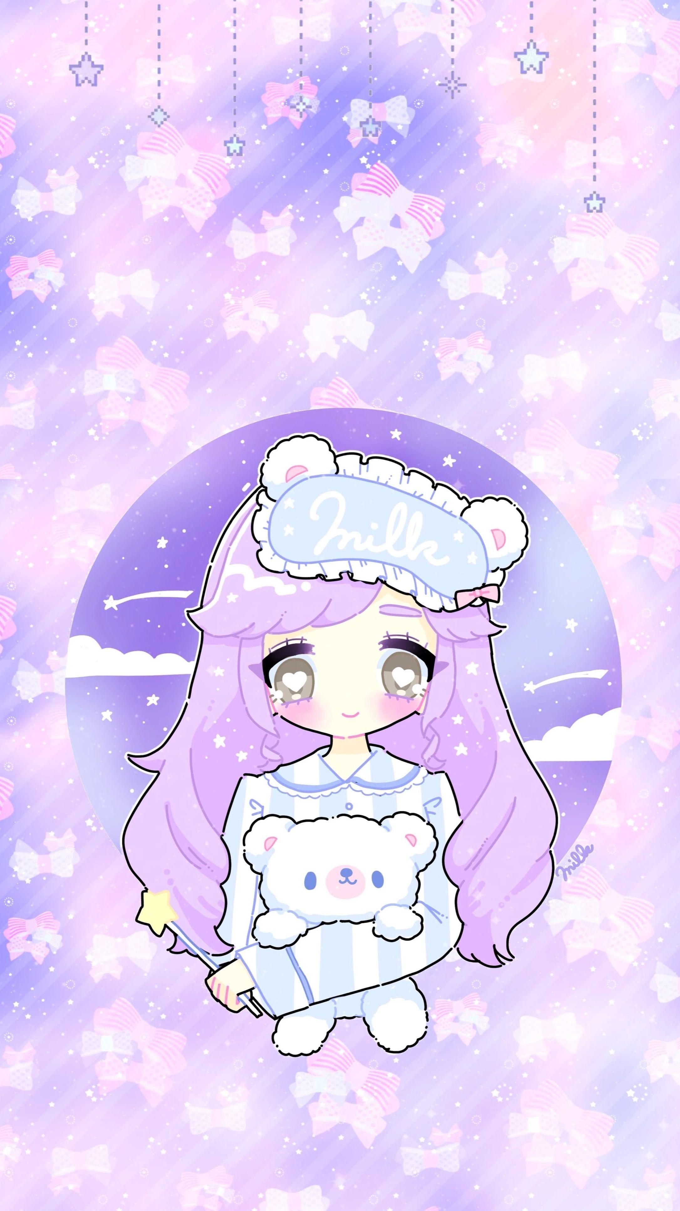 2180x3870 Pin oleh Snowy☃️ di Cute Cartoon. Seni anime, Animasi, Seni, Phone