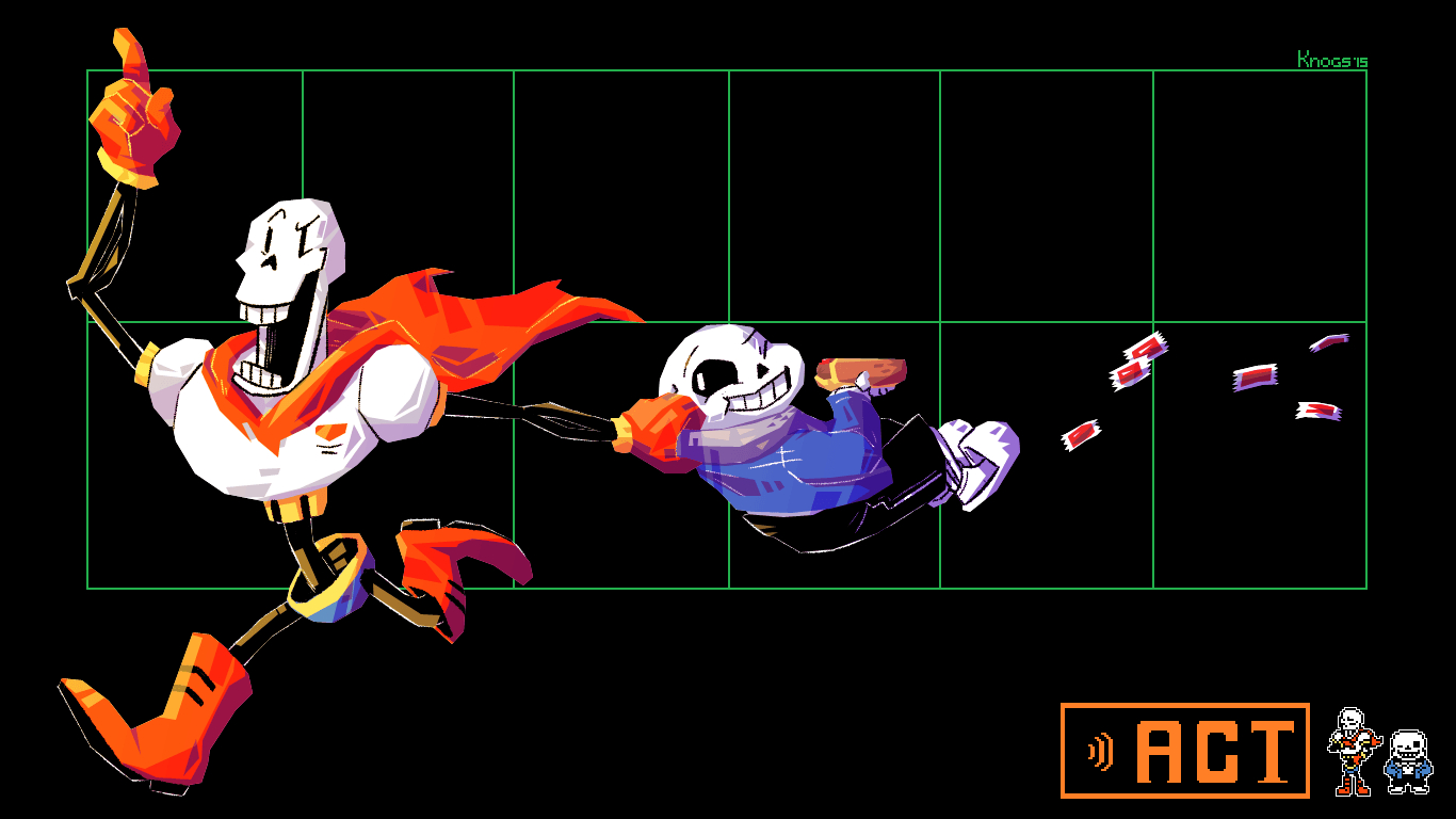 1370x770 undertale image Sans and Papyrus Wallpaper HD wallpaper, Desktop