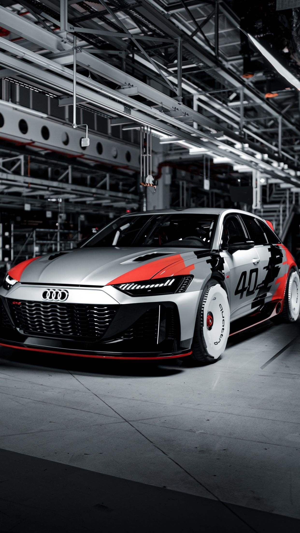 1250x2210 Audi RS6 GTO Concept 4K Wallpaper, Race cars, Concept cars, 5K, Cars, Phone