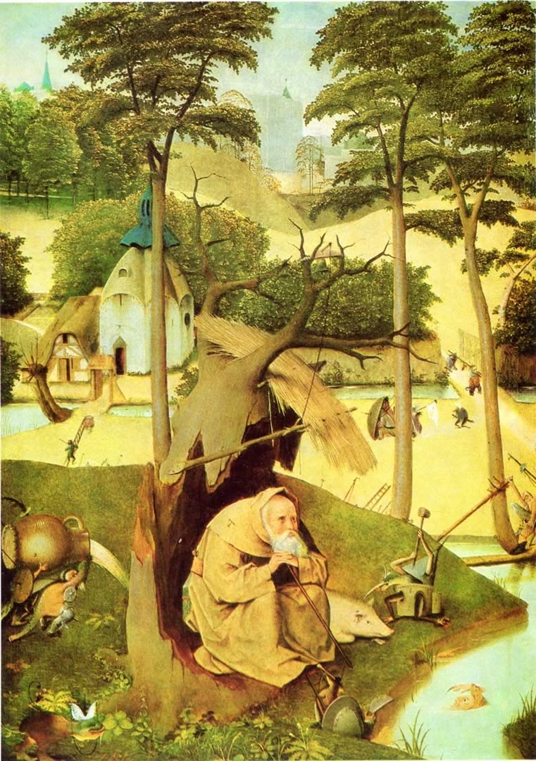 770x1080 The Temptation Of Saint Anthony Under Tree Bosch, Phone