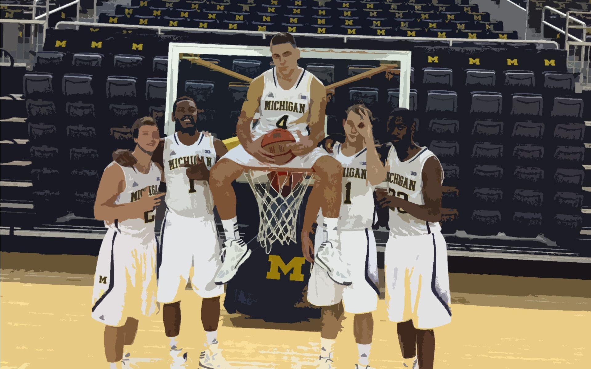 1920x1200 Michigan Basketball Wallpaper, Desktop