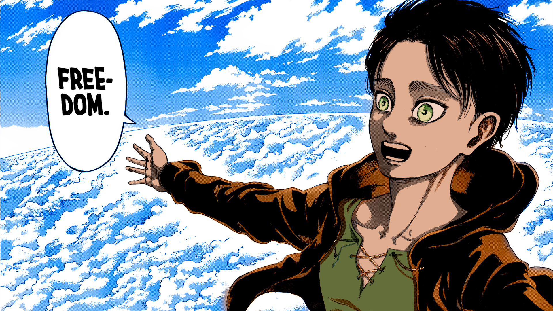 1920x1080 Eren freedom Wallpaper Free Eren freedom Background, Desktop