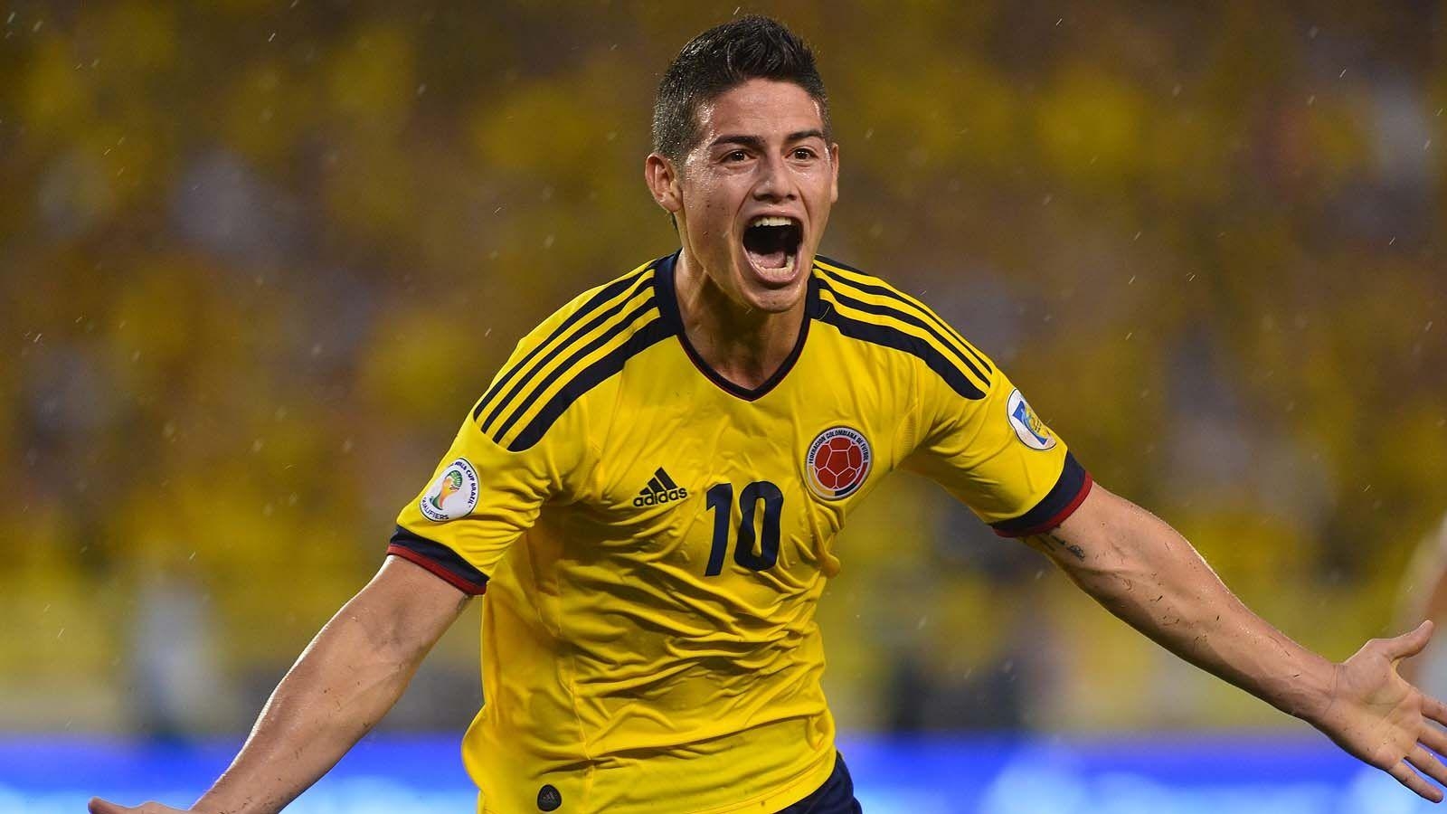 1600x900 James Rodriguez Football Wallpaper, Desktop