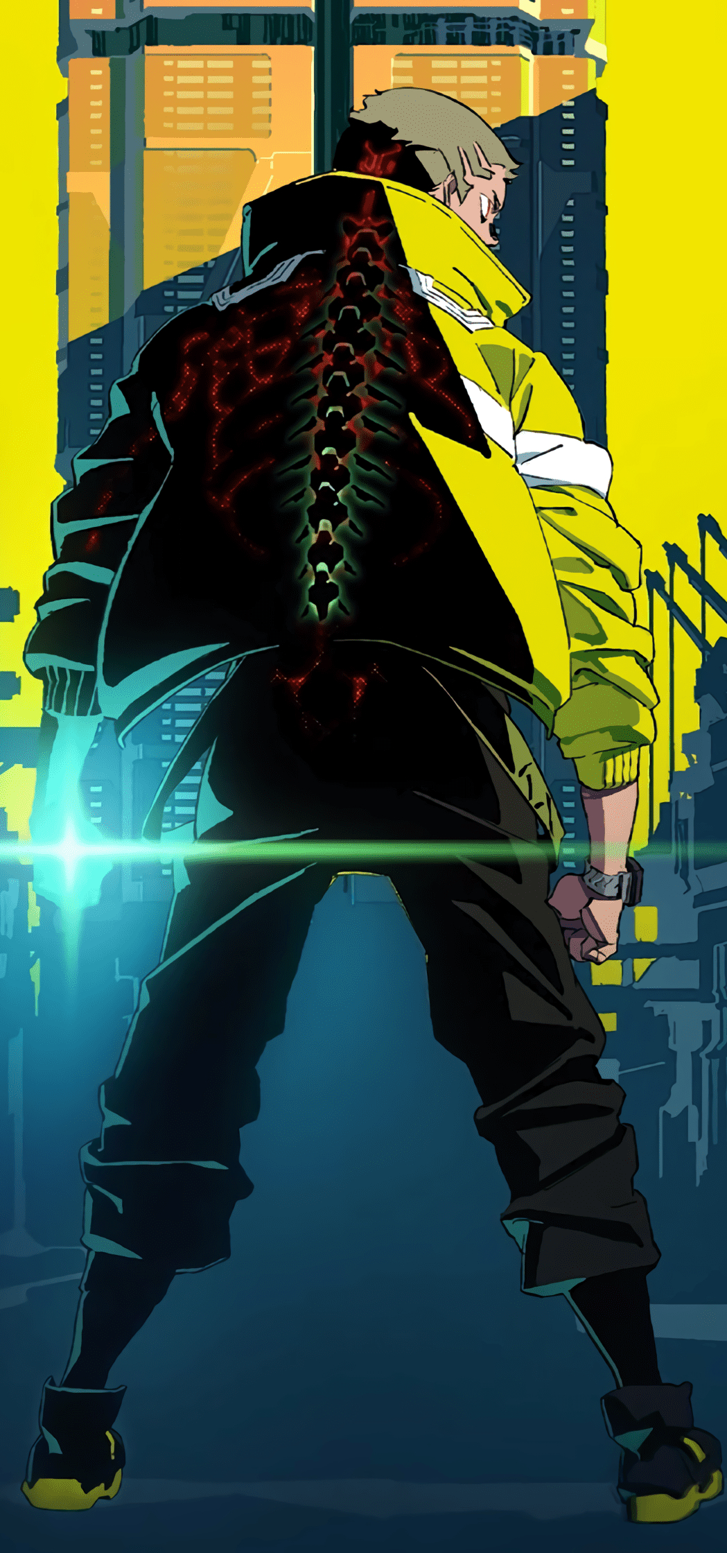 1050x2240 Cyberpunk Edgerunners Wallpaper, Phone