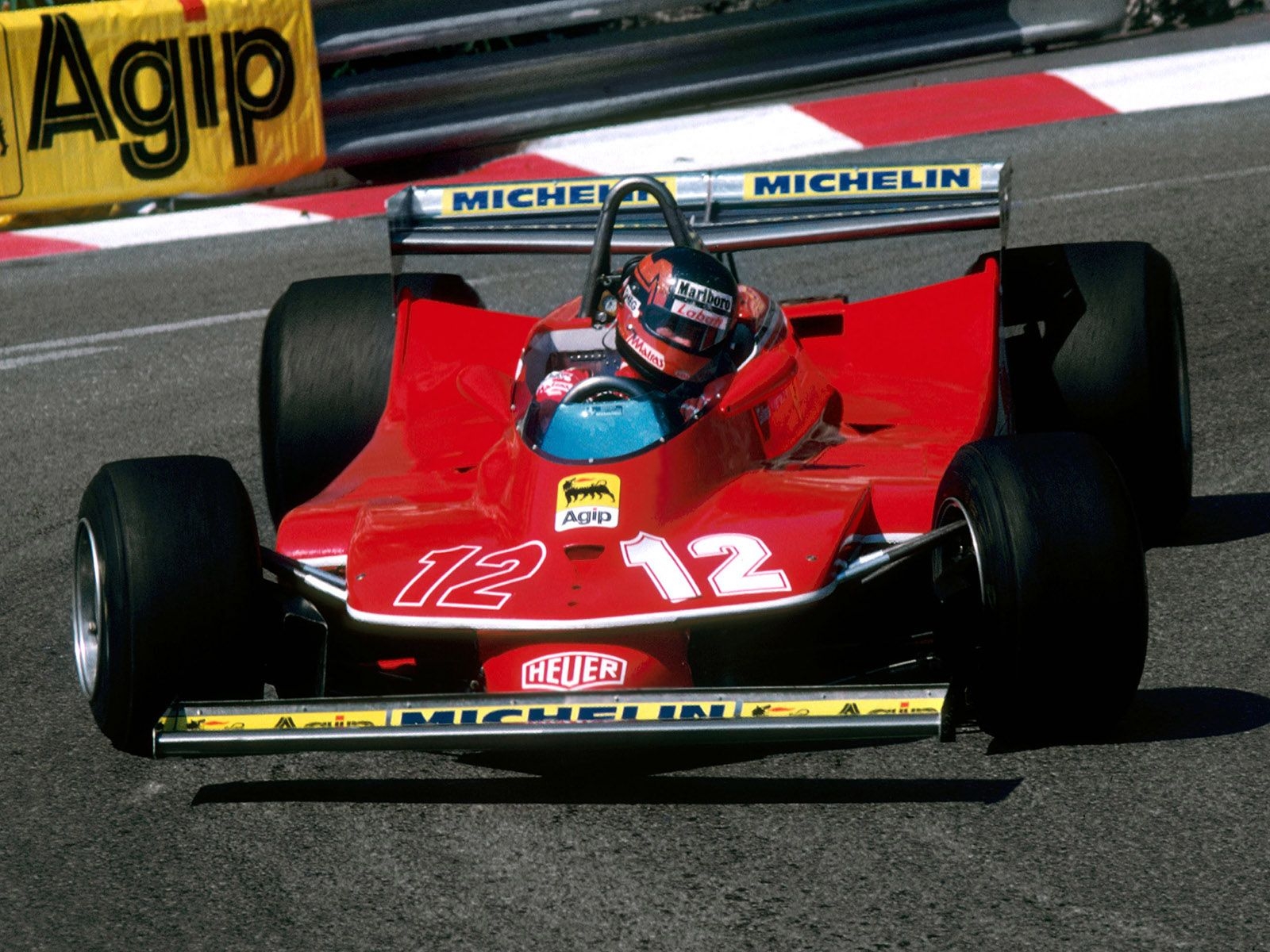 1600x1200 Gilles Villeneuve su Ferrari 312T4 GP Monaco 1979. レースカー, 自動車レース, モナコ, Desktop