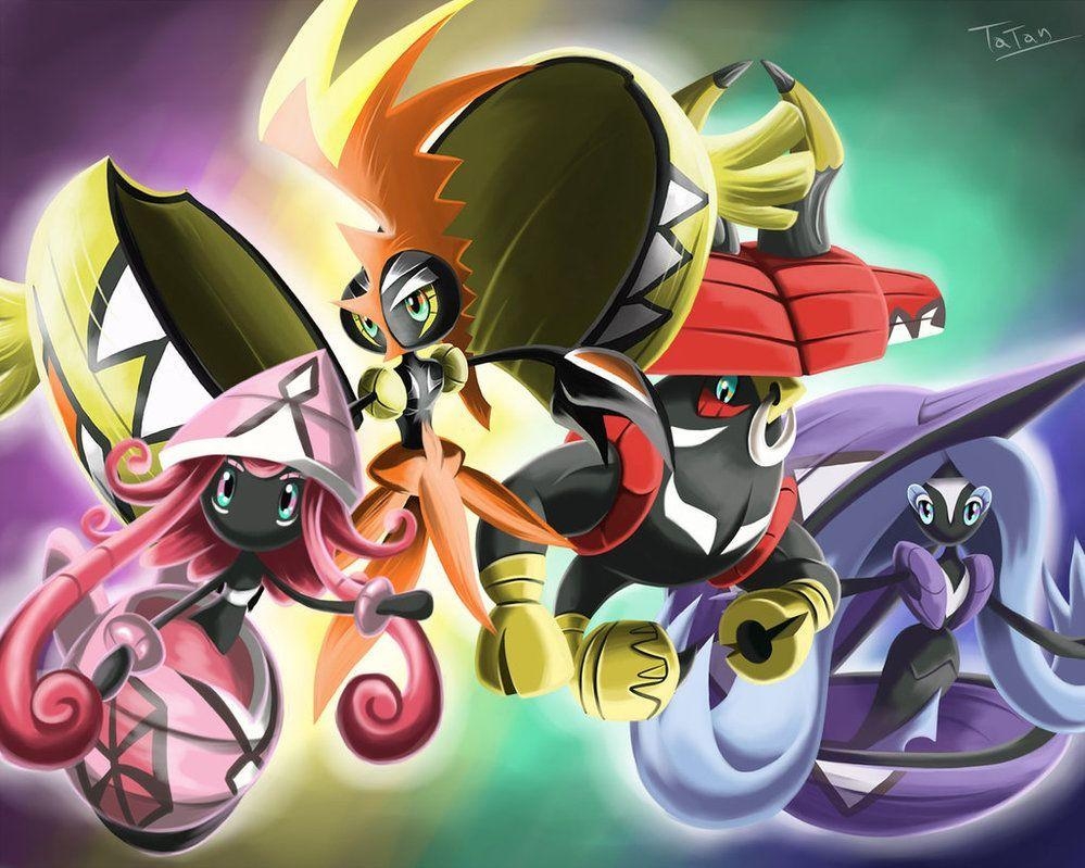 1000x800 Tapu Bulu Tapu Fini Tapu Koko Tapu Lele by tatanRG. pokemon, Desktop