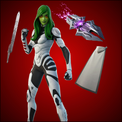 520x520 Gamora Fortnite wallpaper, Phone