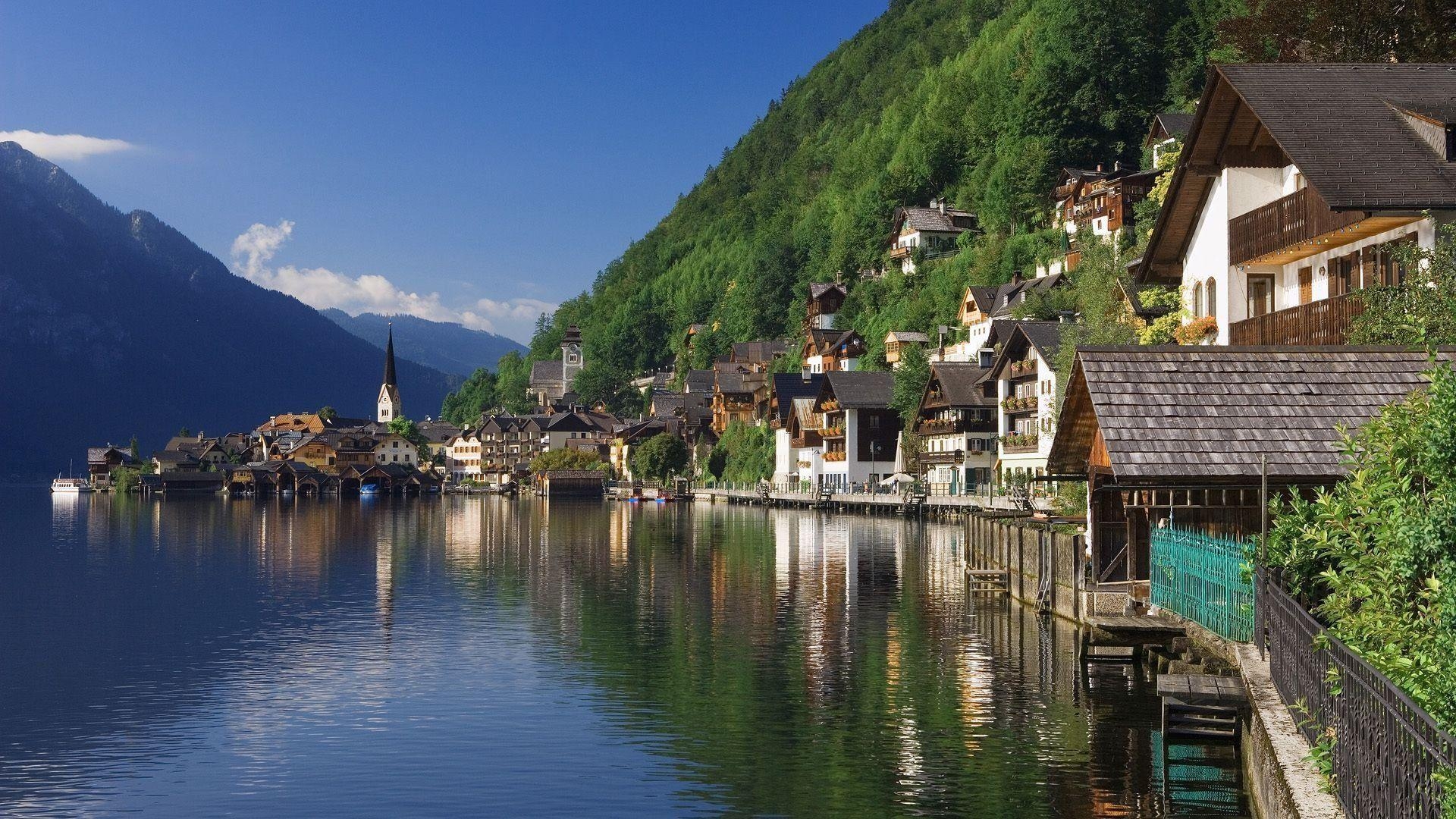 1920x1080 Hallstatt Austria Wallpaper, Desktop