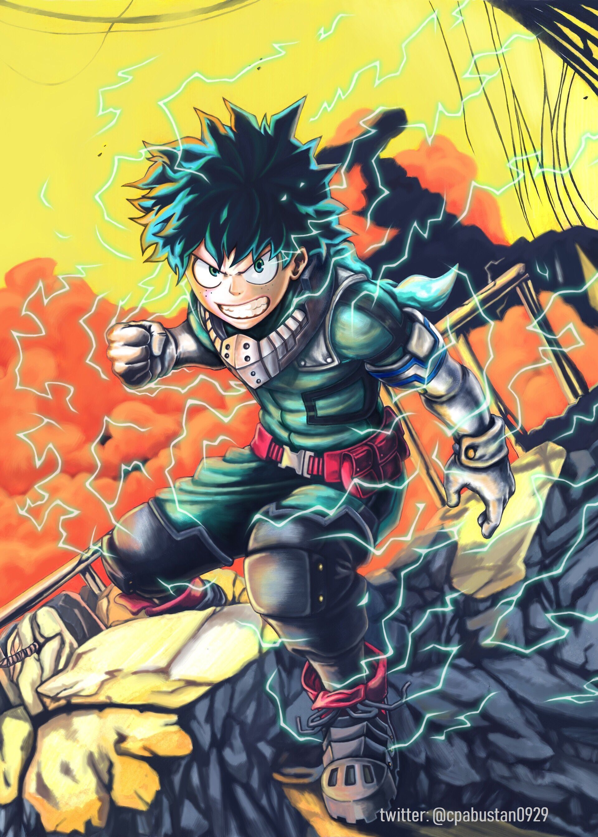 1920x2690 Bnha Deku Gamma Suit Wallpaper, Phone