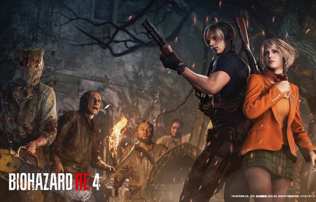 1340x850 Wallpaper resident evil biohazard resident evil 4 remaker, resident evil 4 wallpaper, biohazard 4 remaker, resident evil 4 remaker wallpaper image for desktop, section игры, Desktop