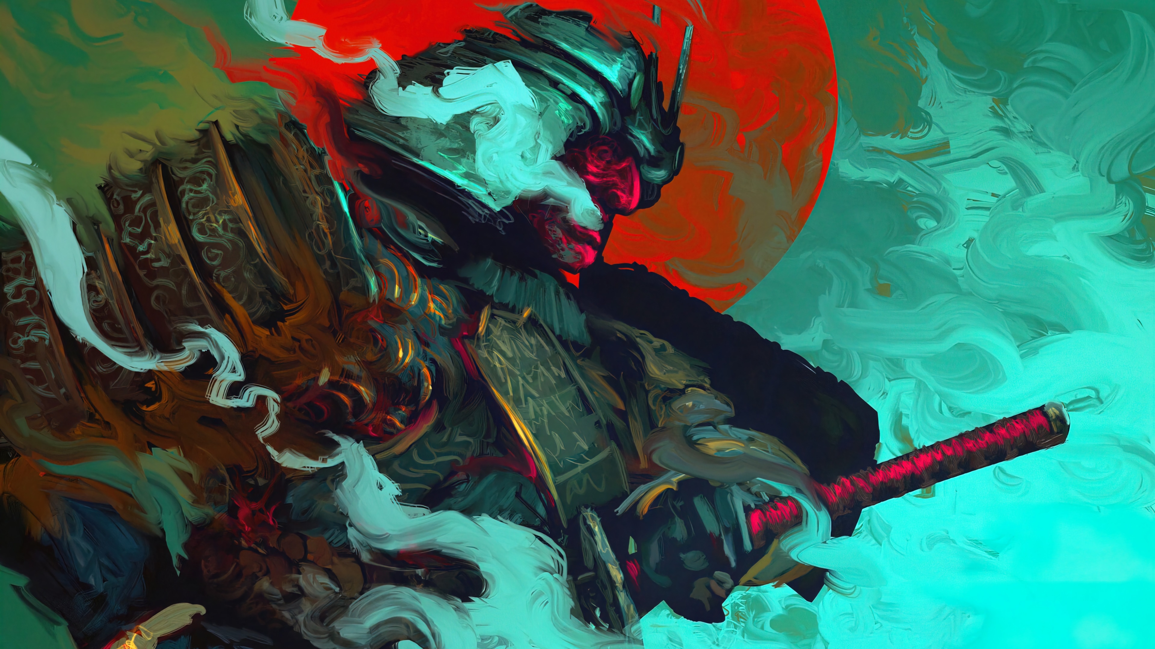 3840x2160 samurai, fantasy, art, 4k, pc Gallery HD Wallpaper, Desktop