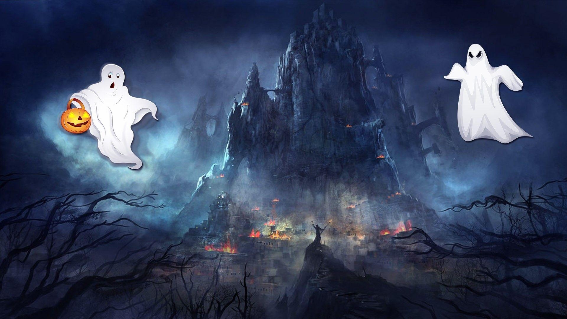 1920x1080 Halloween Ghost Wallpaper Free Halloween Ghost Background, Desktop