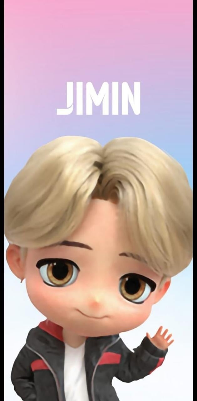 630x1280 Cartoon Jimin wallpaper, Phone