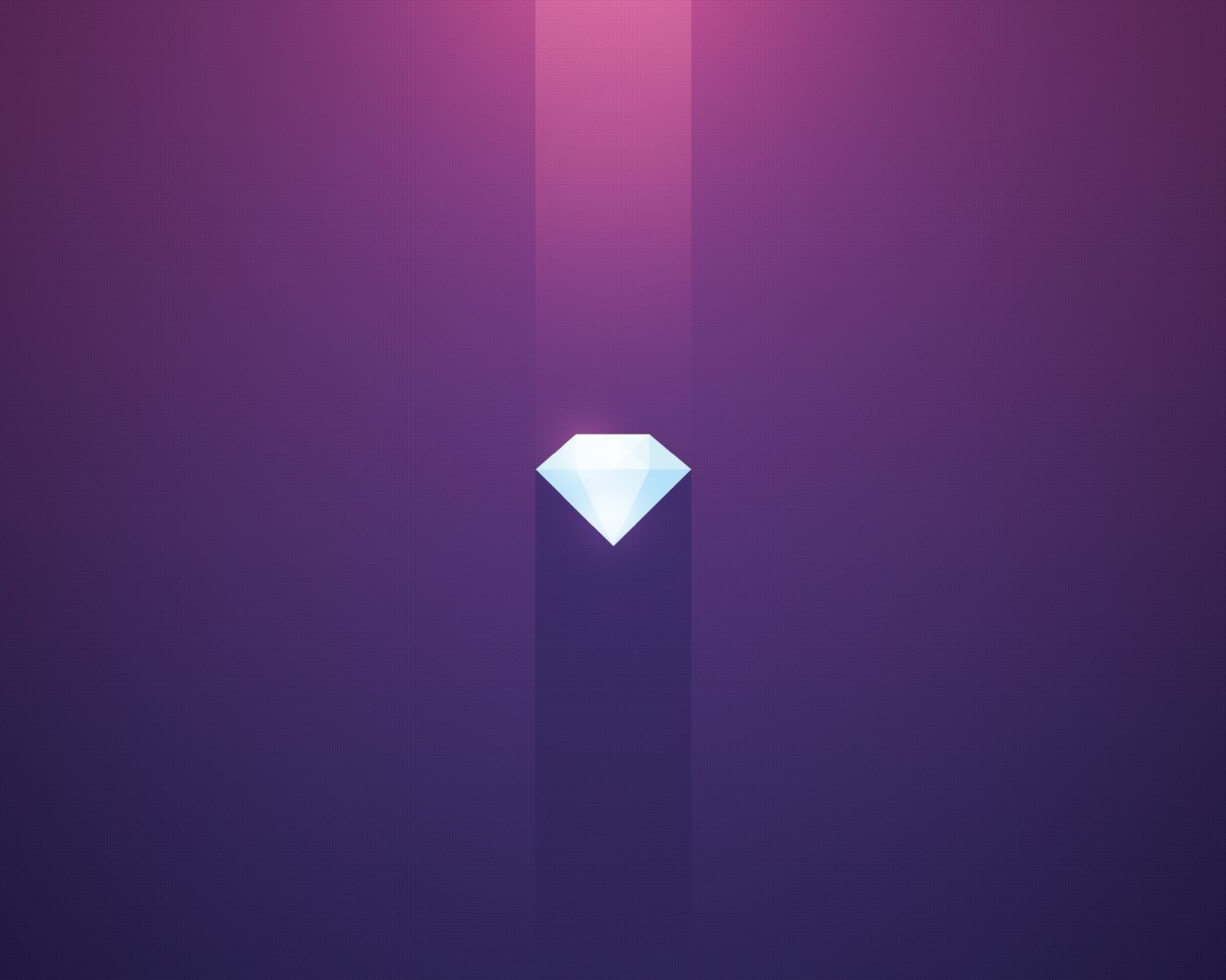 1280x1030 Download  Purple Diamond, Minimal Design Wallpaper, Desktop