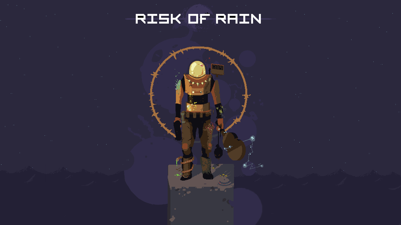 1370x770 Made a quick wallpaper for Risk of Rain [], Desktop