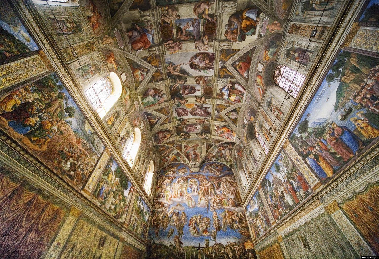 1540x1060 px Sistine Chapel 861.48 KB, Desktop