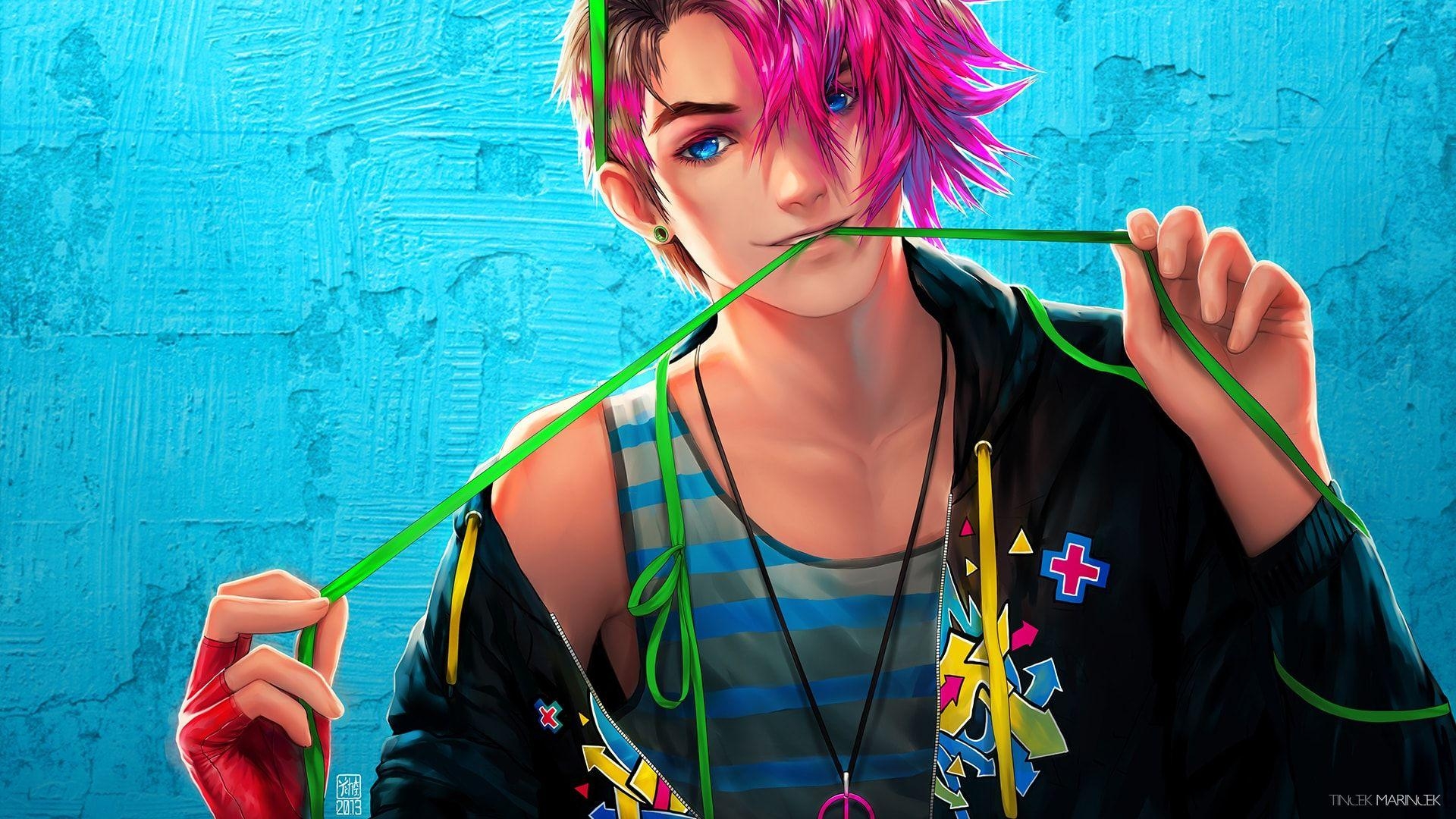 1920x1080 Stylish Anime Boy HD Wallpaper, Desktop