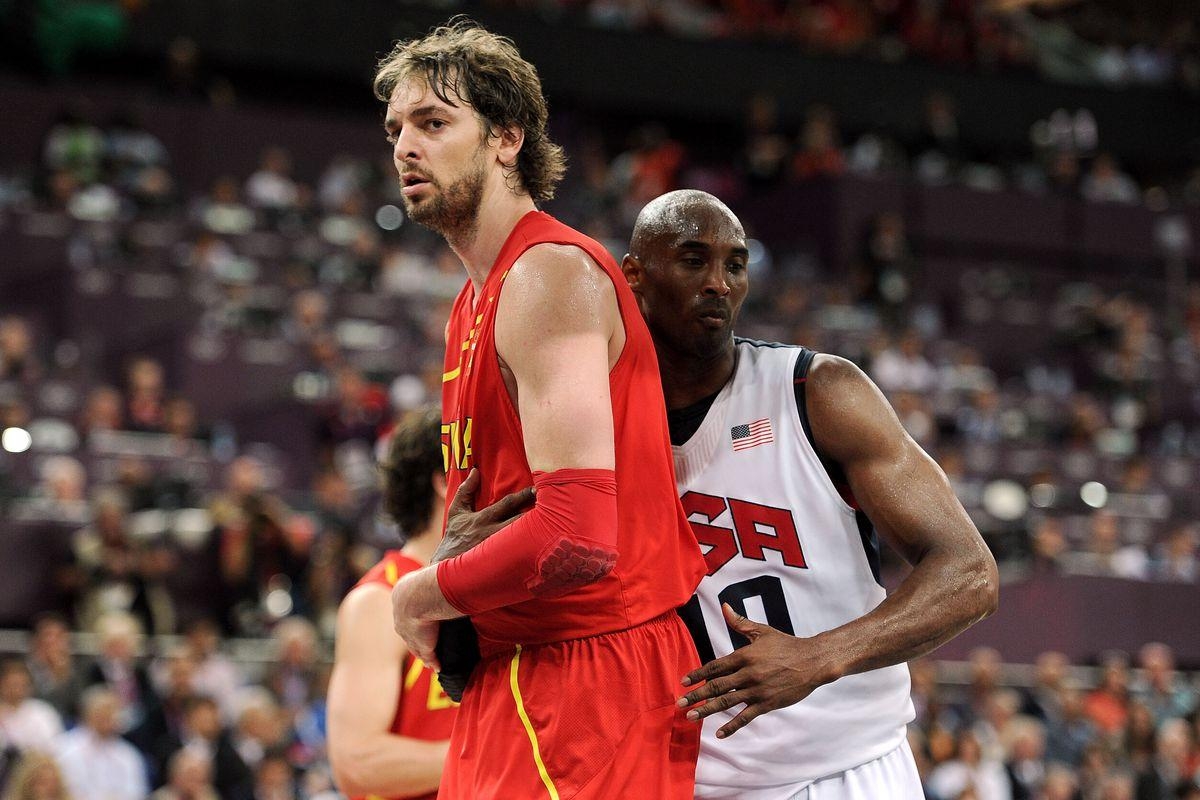 1200x800 Lakers: Kobe Bryant once motivated Pau Gasol by hanging his Olympic, Desktop