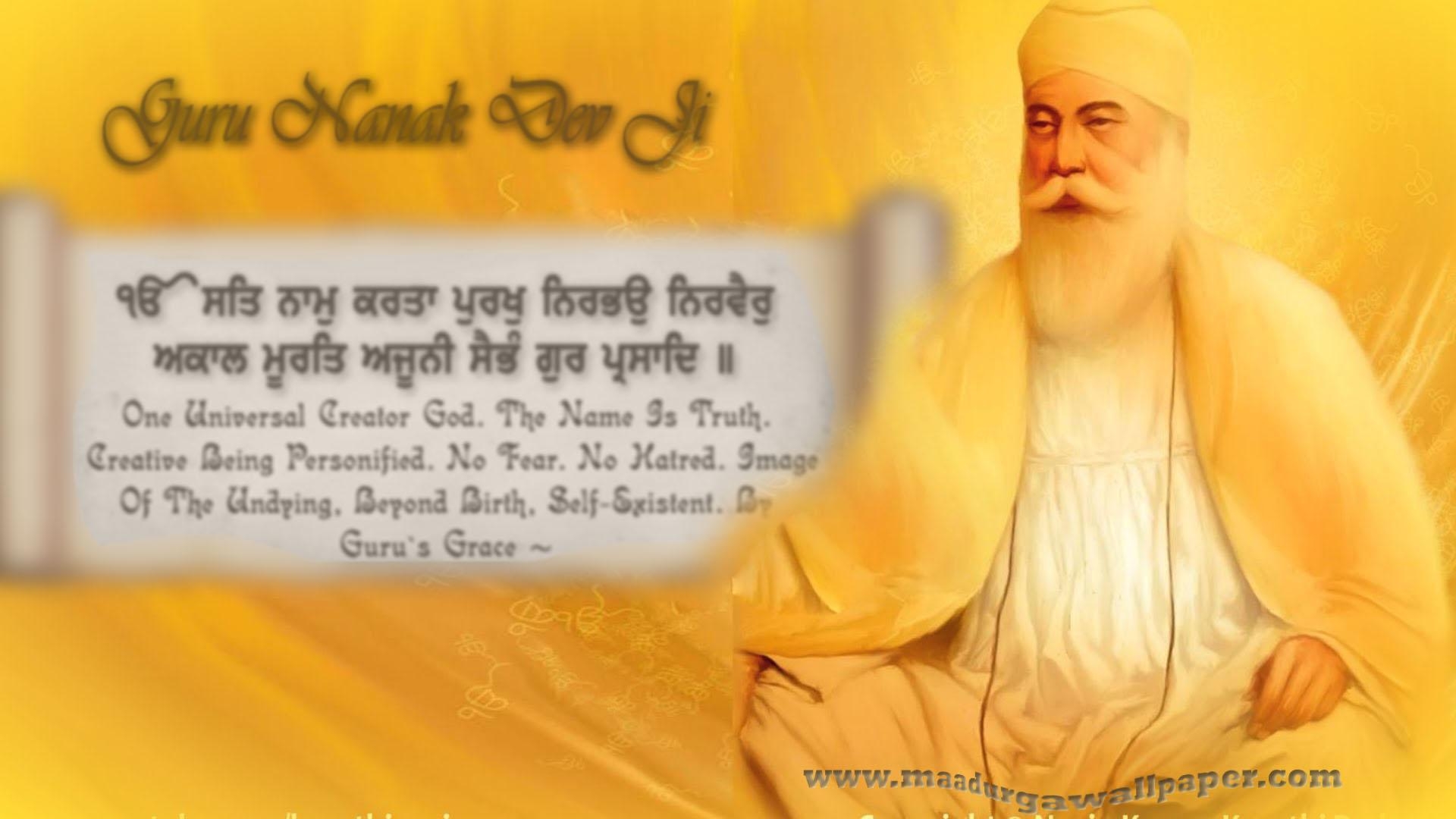 1920x1080 Guru Nanak Dev Ji wallpaper. Guru Nanak image, Desktop