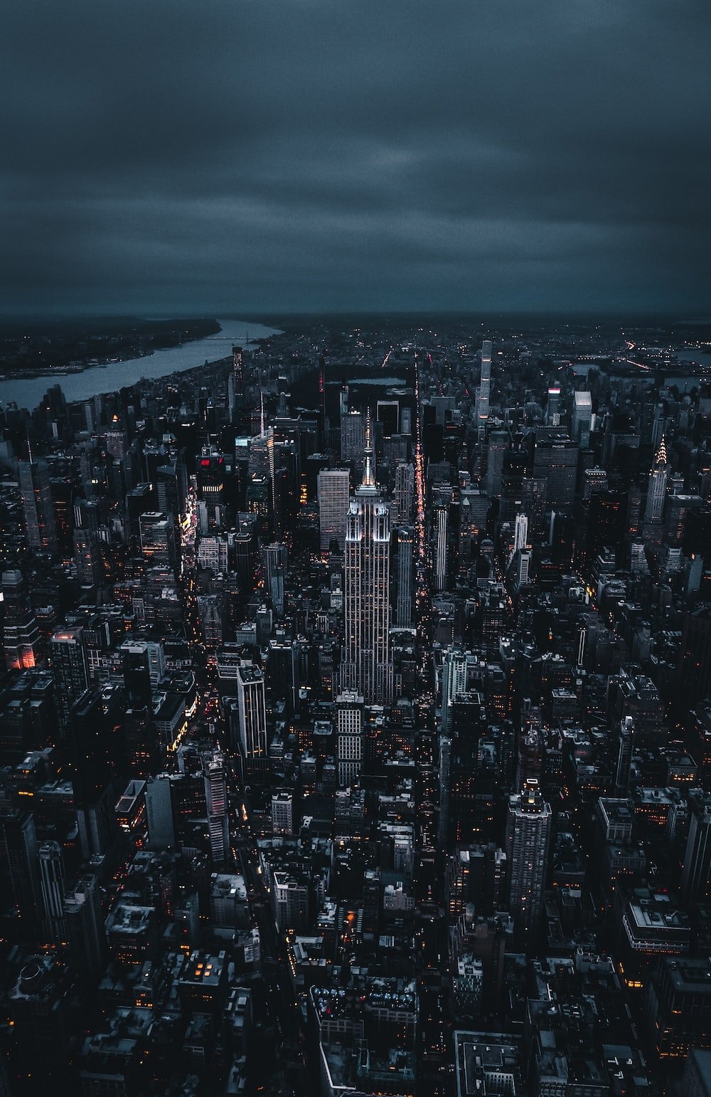 1000x1550 New York Night Picture. Download, Phone