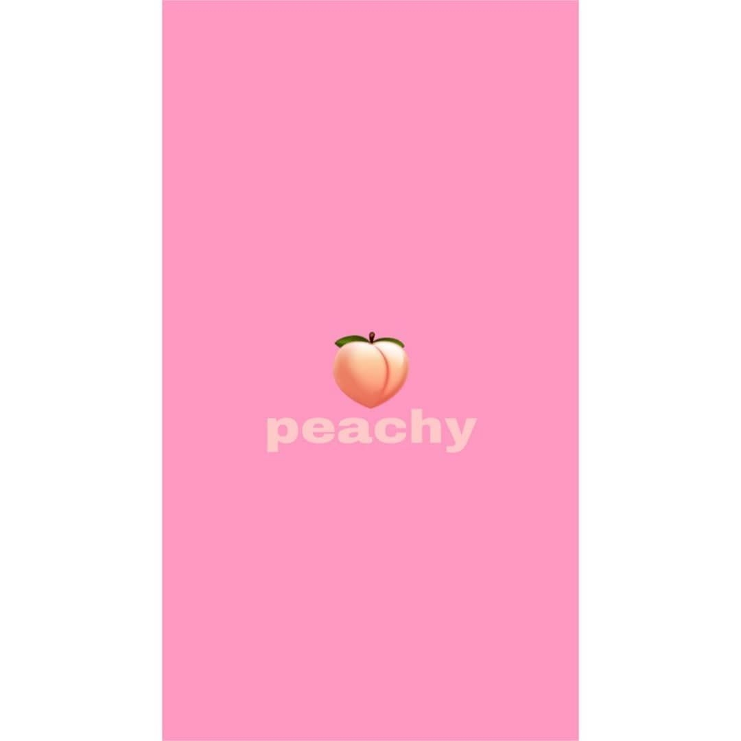 1080x1080 Peachy Peach Aesthetic Softie Aesthetic Homescreen & L, Phone