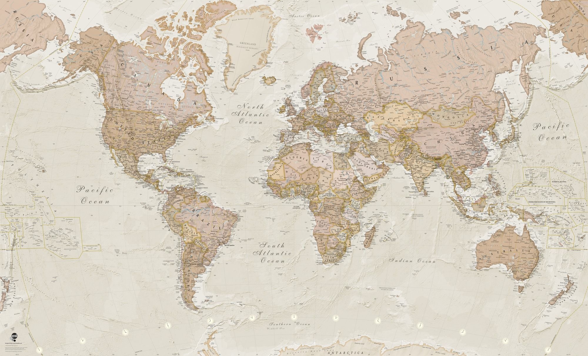 2000x1220 Antique Map Wallpaper Free Antique Map Background, Desktop