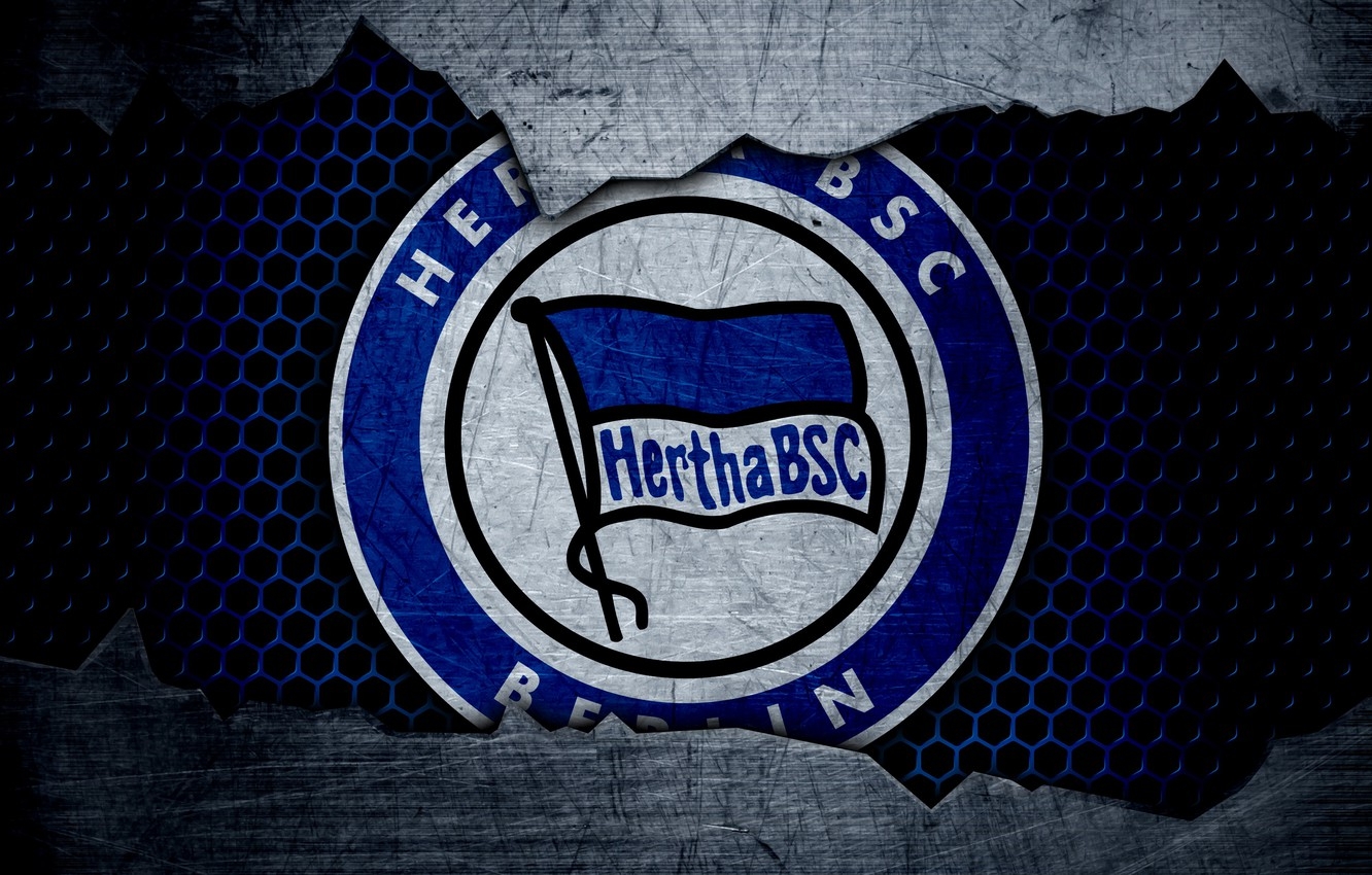 1340x850 Wallpaper wallpaper, sport, logo, football, Hertha Berlin image for desktop, section спорт, Desktop