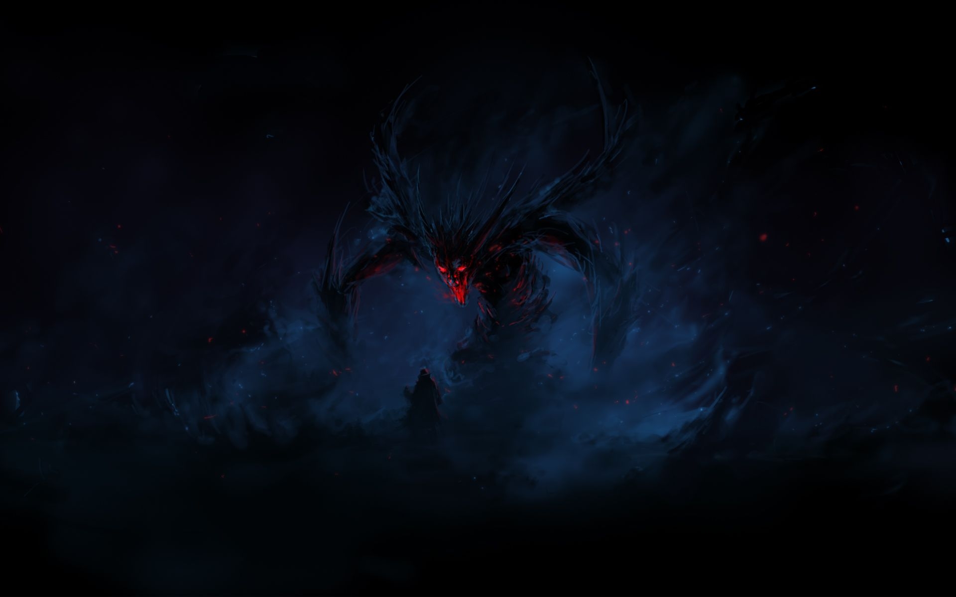 1920x1200 Dark Demon Wallpaper, Desktop