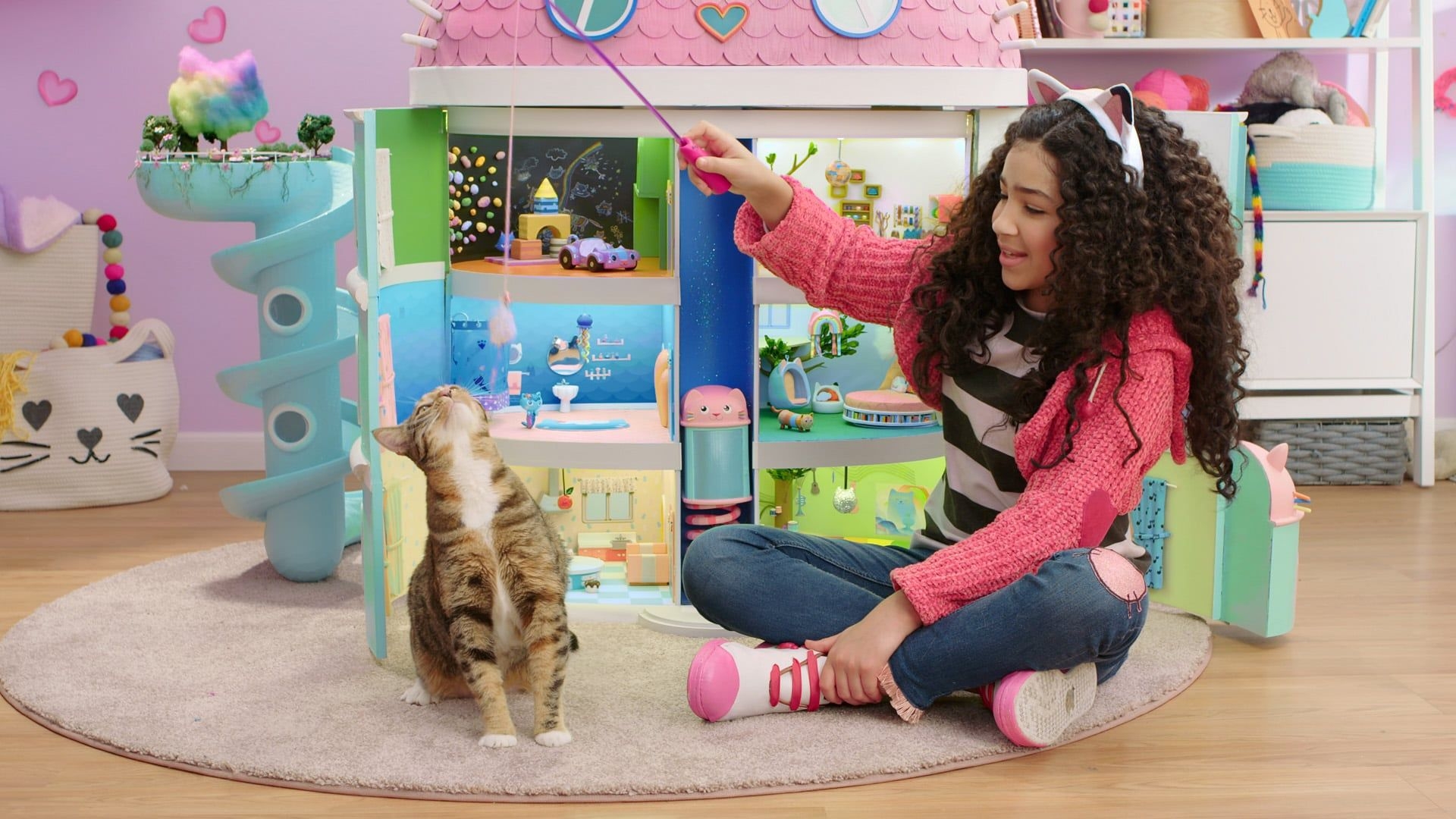 1920x1080 Photos From Season 1 of Netflix's Gabby's Dollhouse. See the For Netflix's New Kid Show About a Magical Dollhouse Filled With Cute Cats. POPSUGAR Family Photo 2, Desktop