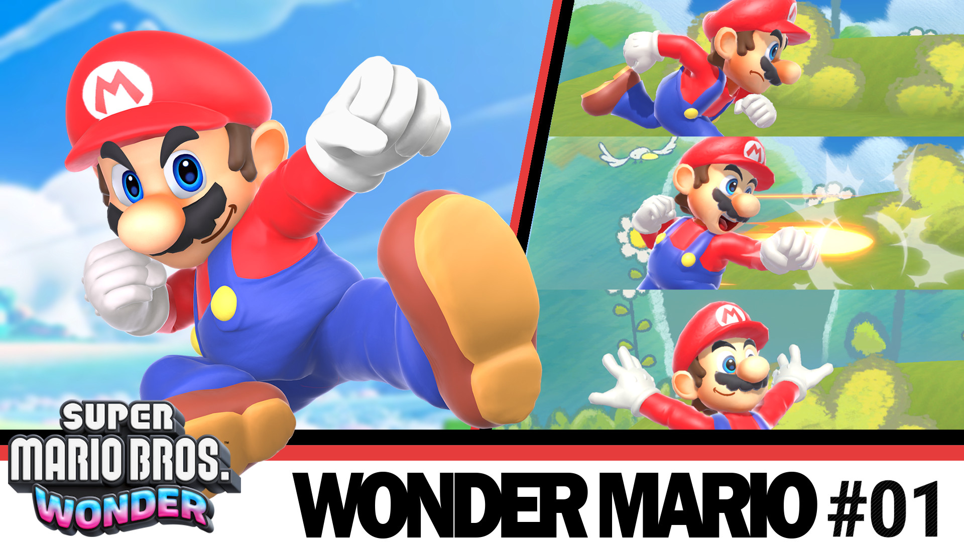 1920x1080 SMB Wonder Styled Mario [Super Smash Bros. Ultimate] [Mods], Desktop